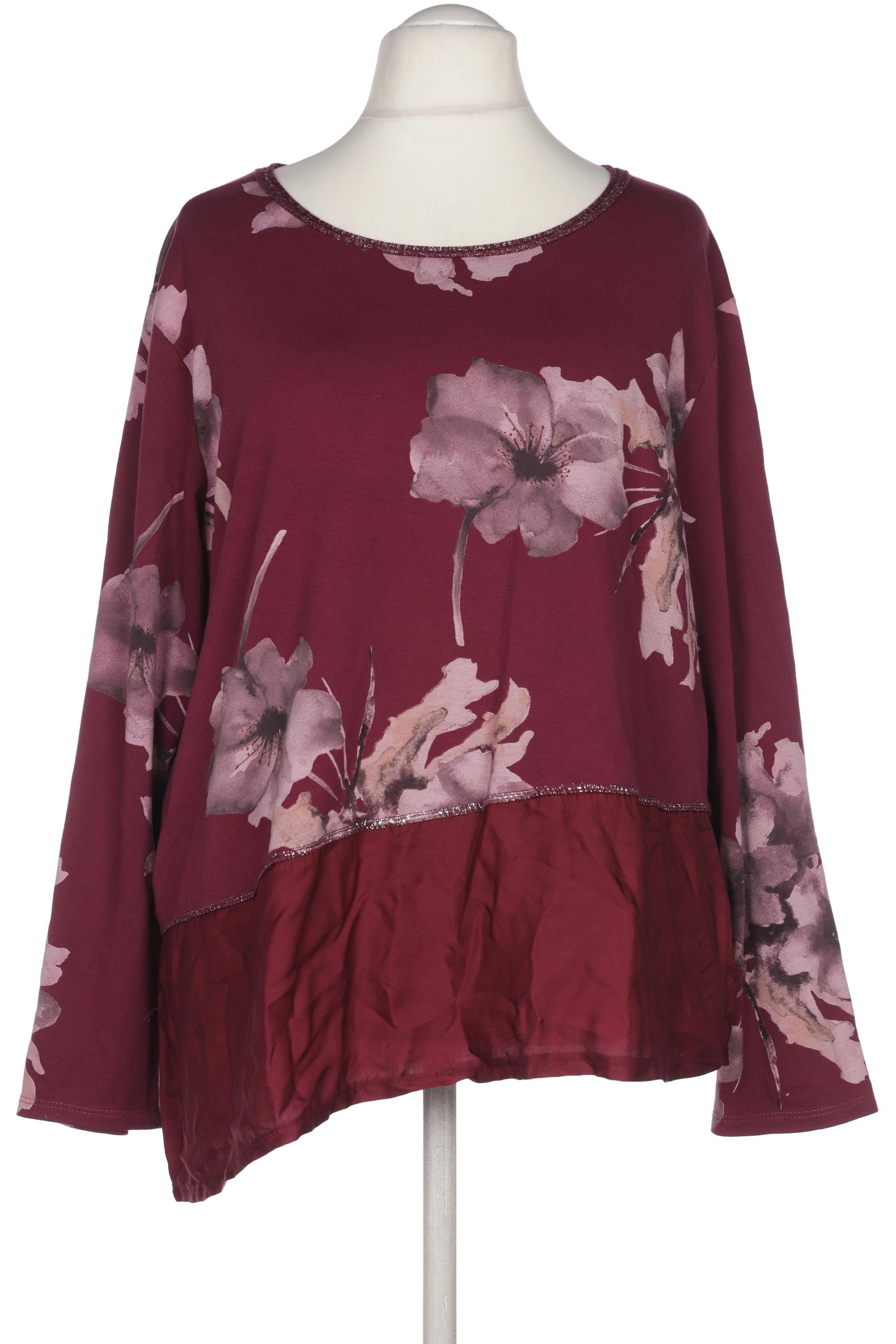 

Ulla Popken Damen Bluse, bordeaux, Gr. 52