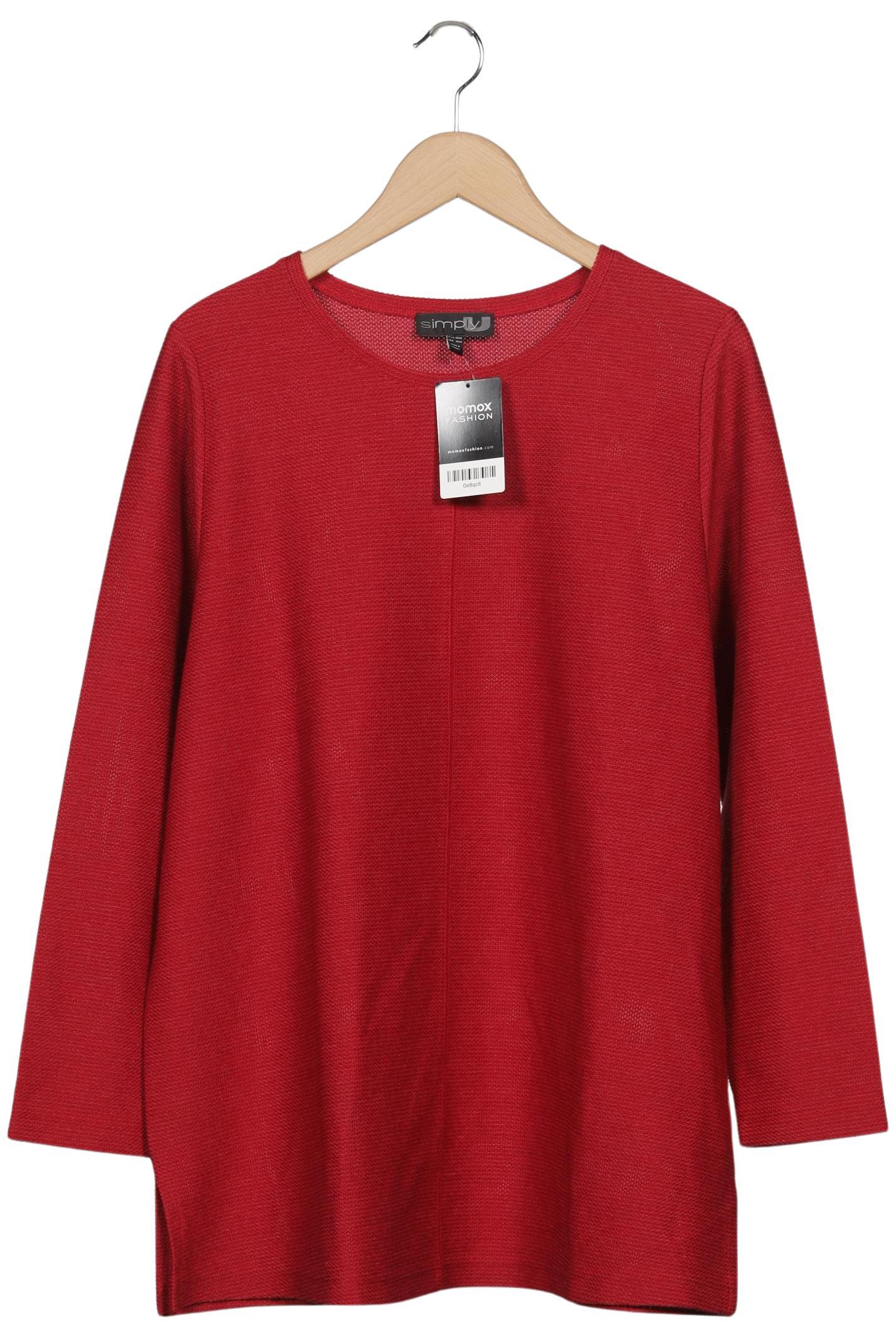 

Ulla Popken Damen Pullover, rot, Gr. 46