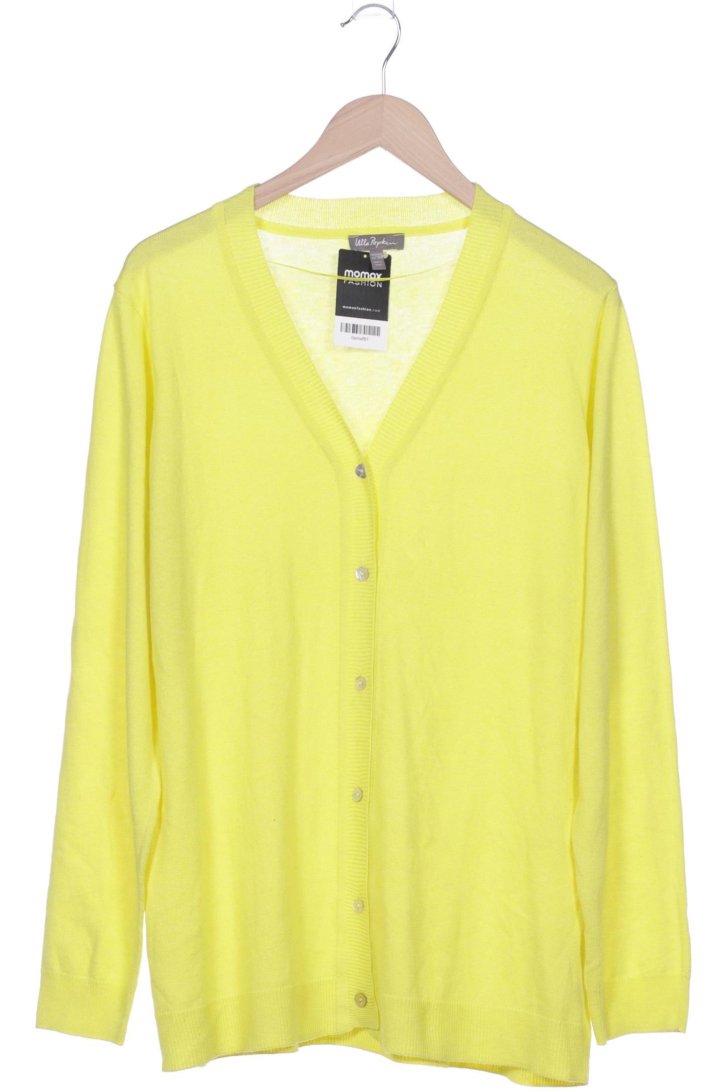 

Ulla Popken Damen Strickjacke, neon, Gr. 42