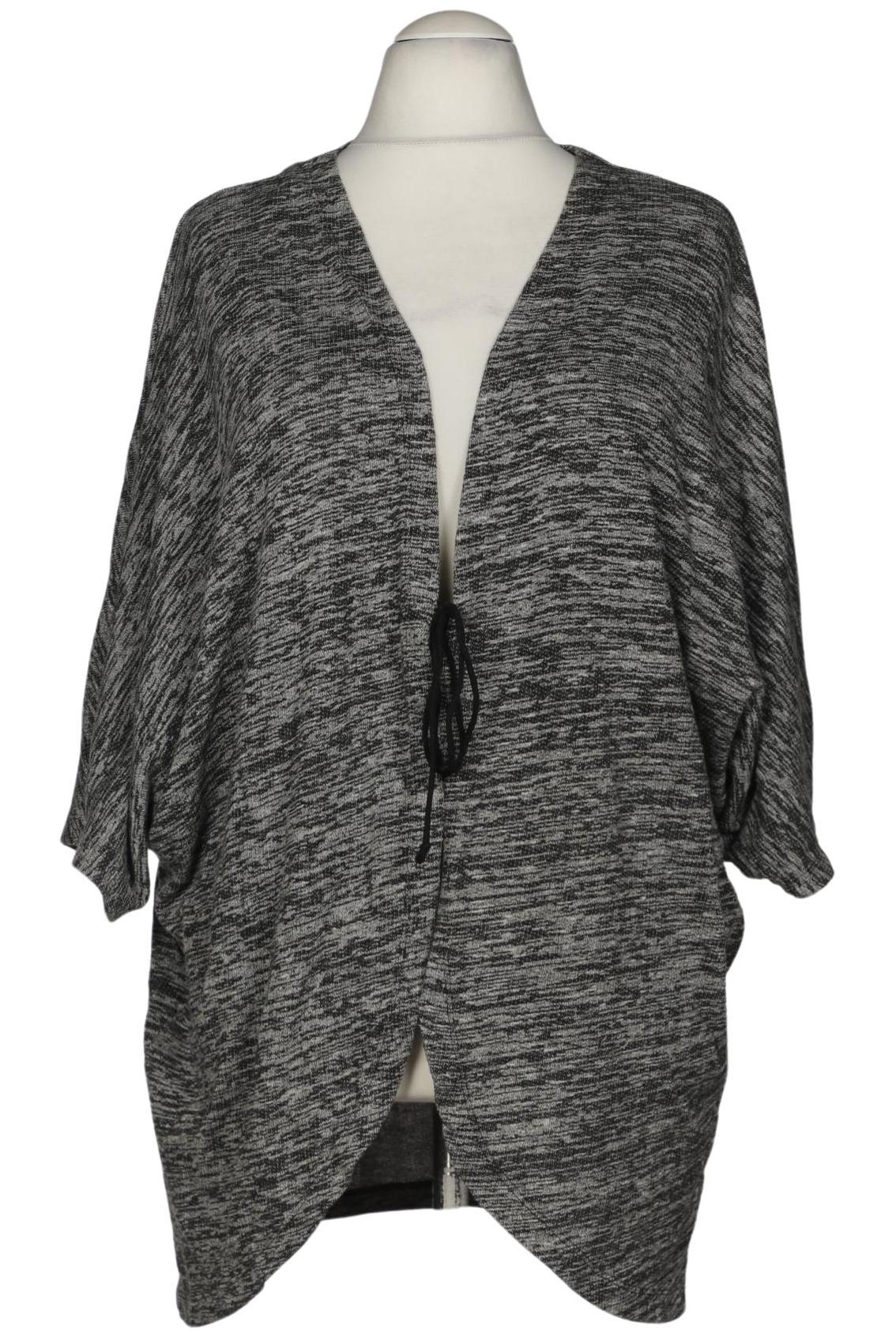 

Ulla Popken Damen Strickjacke, grau, Gr. 56