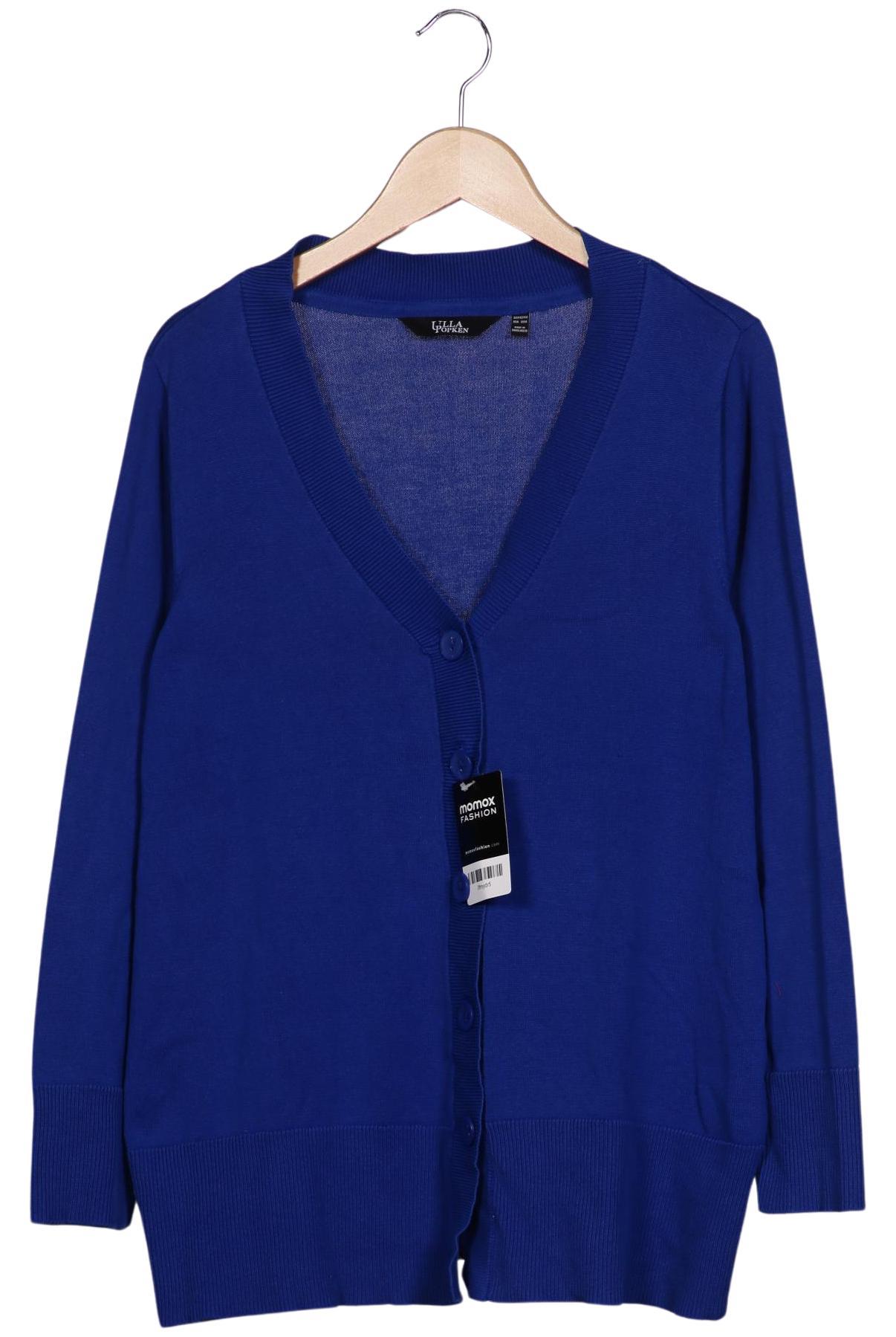 

Ulla Popken Damen Strickjacke, blau, Gr. 42