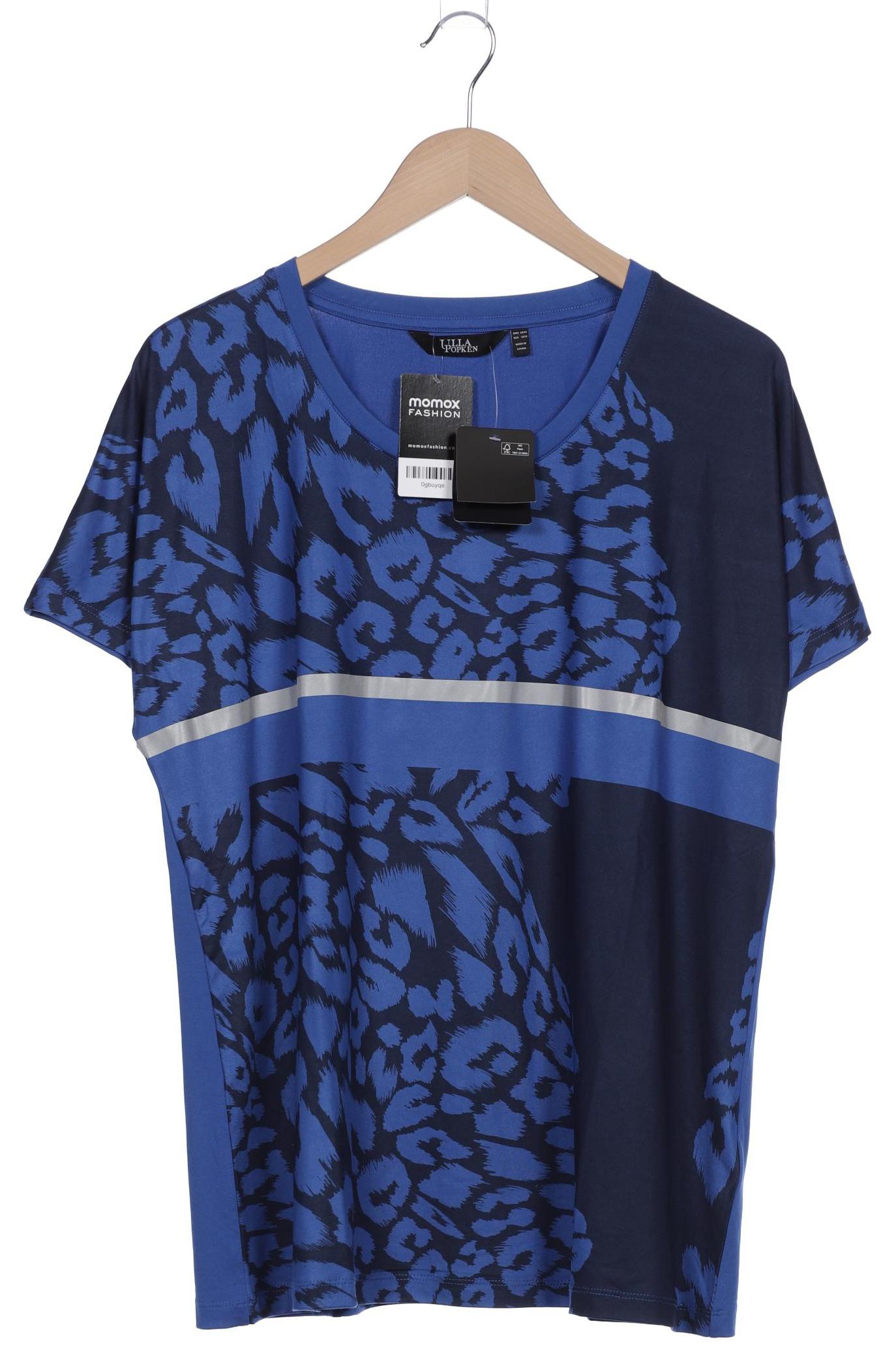 

Ulla Popken Damen T-Shirt, blau, Gr. 42