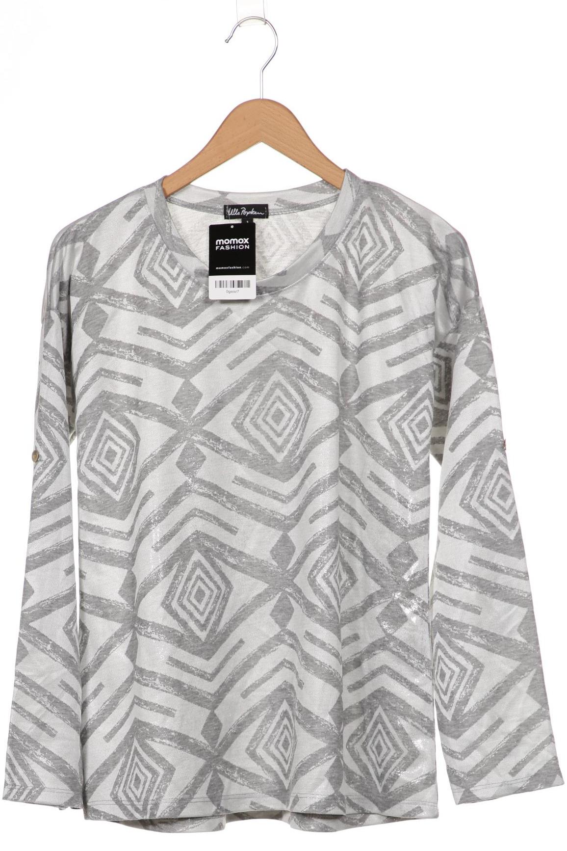 

Ulla Popken Damen Langarmshirt, grau