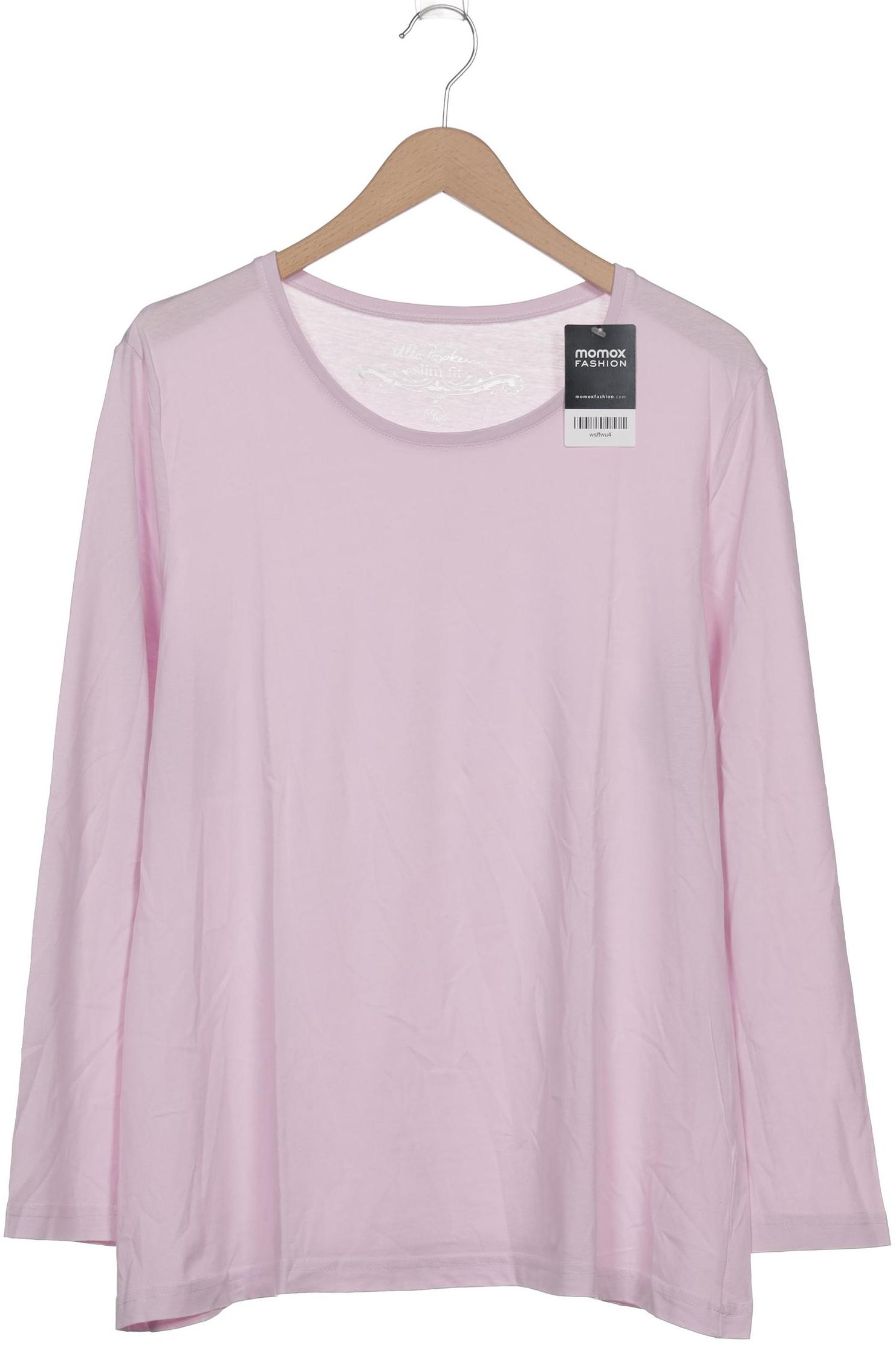 

Ulla Popken Damen Langarmshirt, flieder, Gr. 46