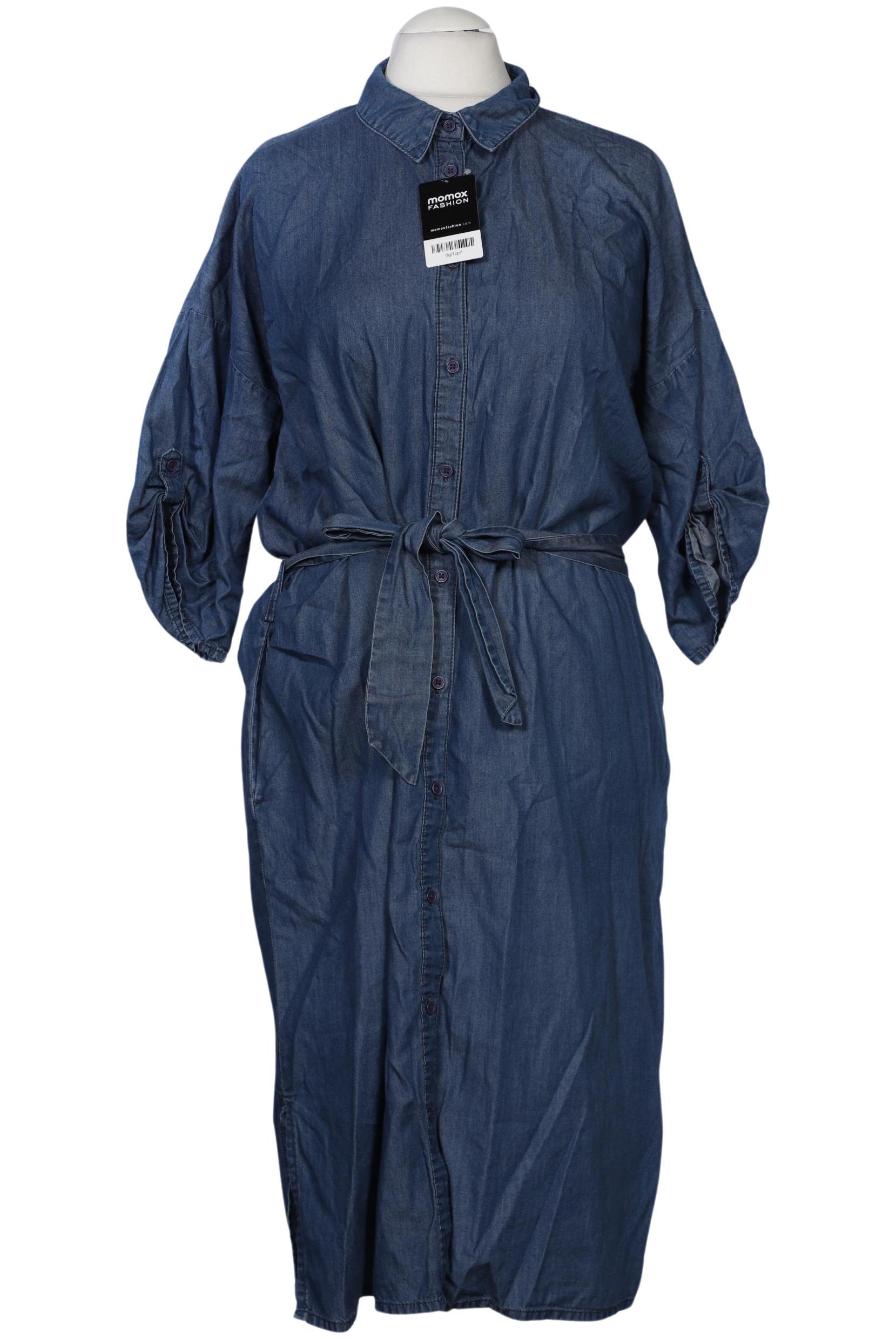 

Ulla Popken Damen Kleid, blau, Gr. 46