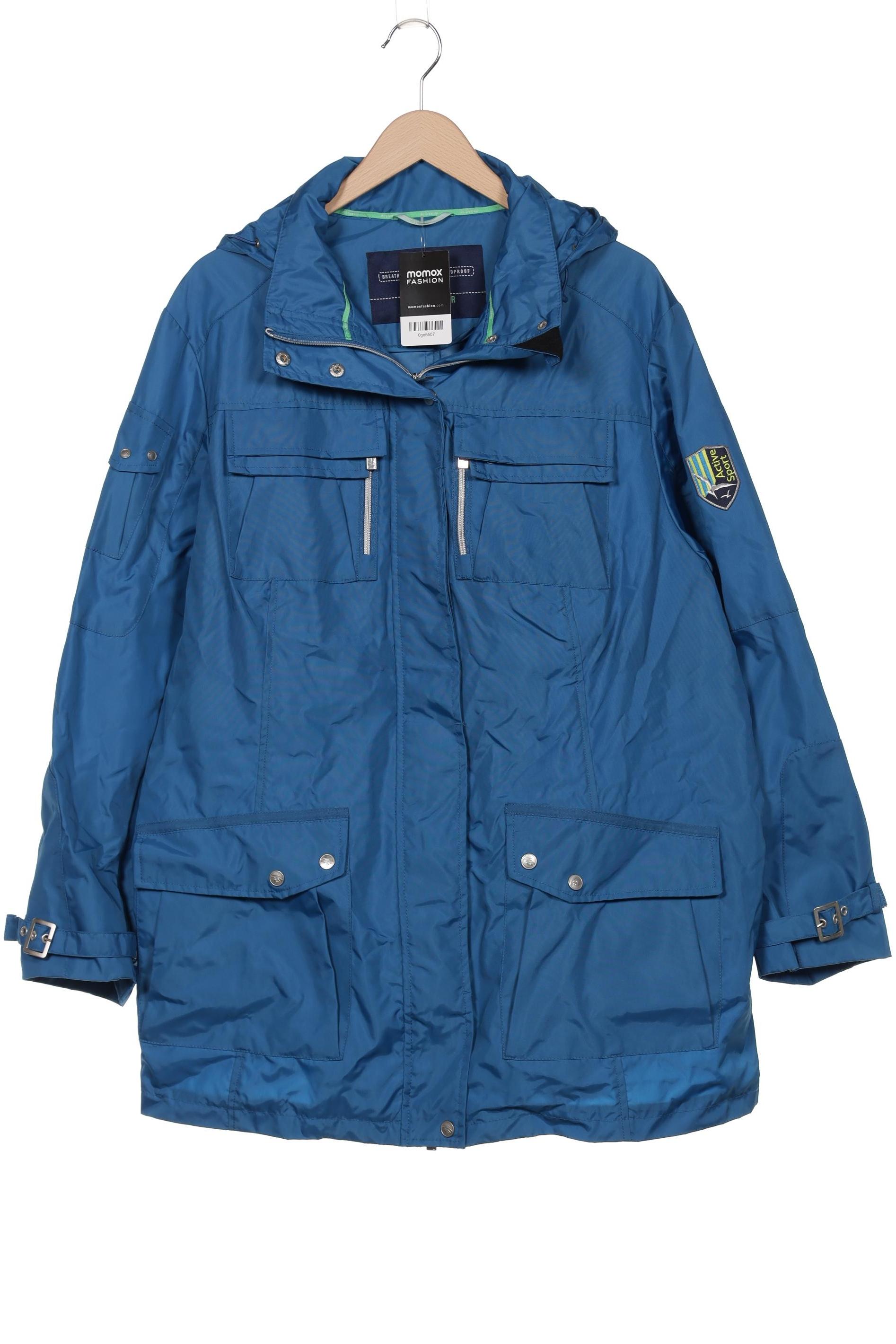 

Ulla Popken Damen Jacke, blau, Gr. 50