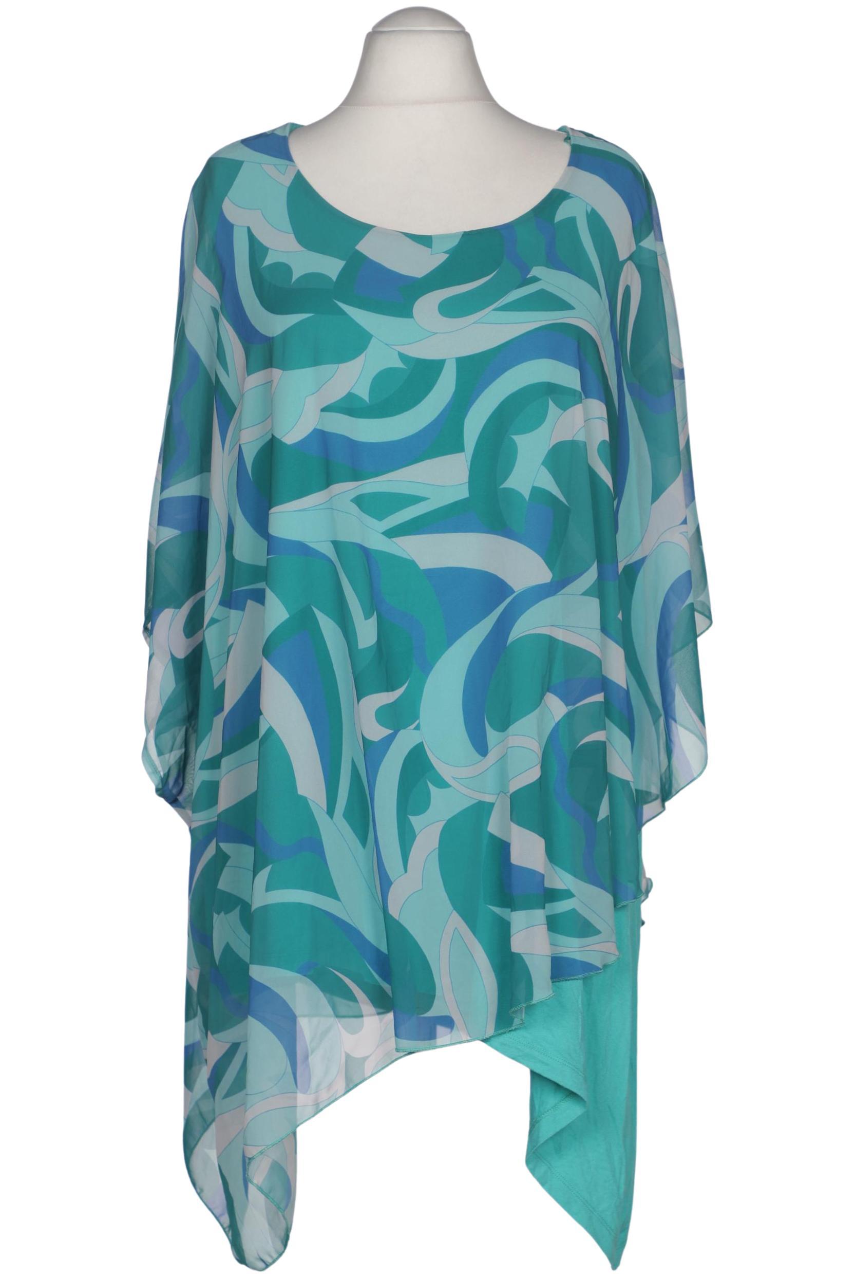 

Ulla Popken Damen Bluse, türkis, Gr. 58