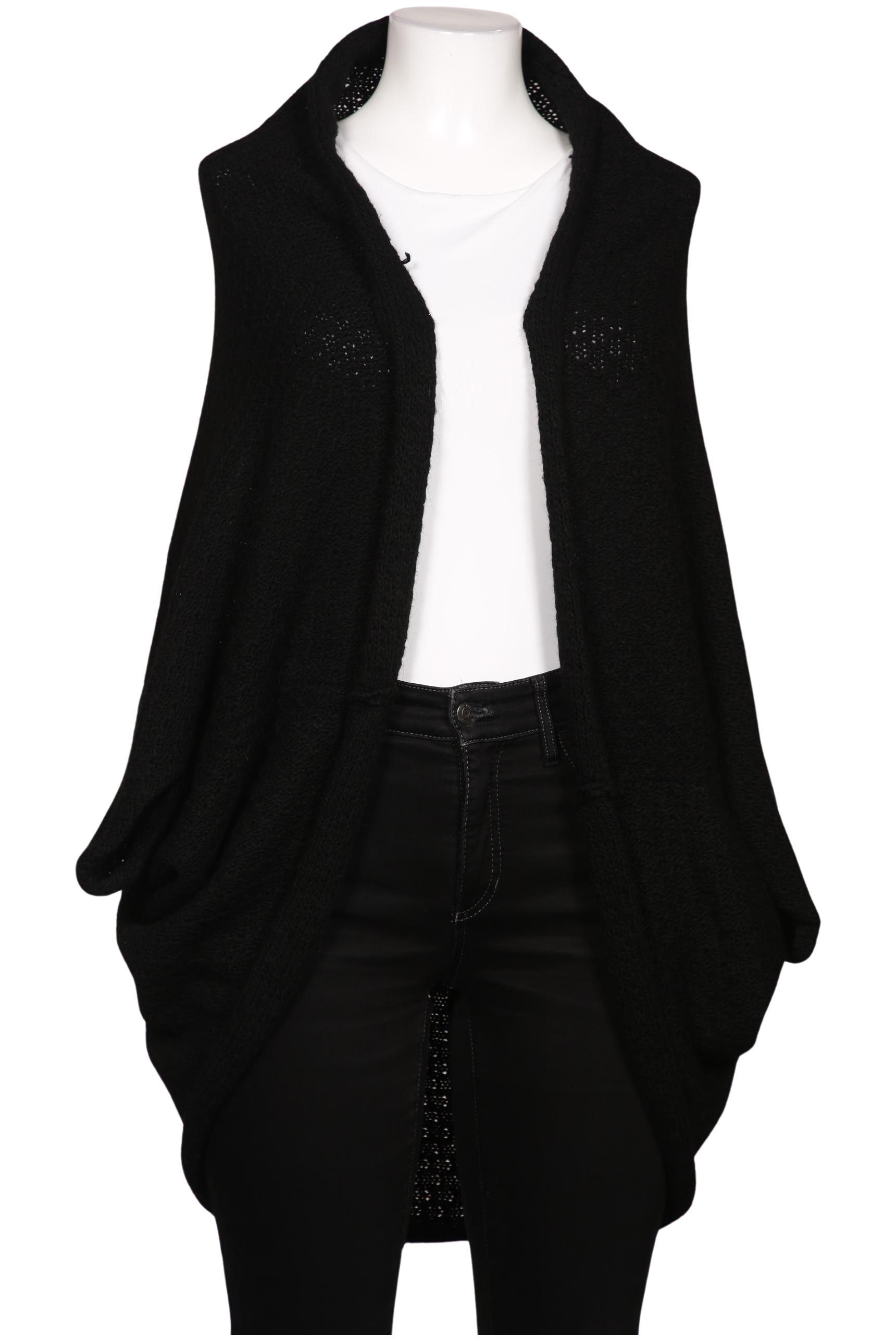 

Ulla Popken Damen Strickjacke, schwarz, Gr. uni