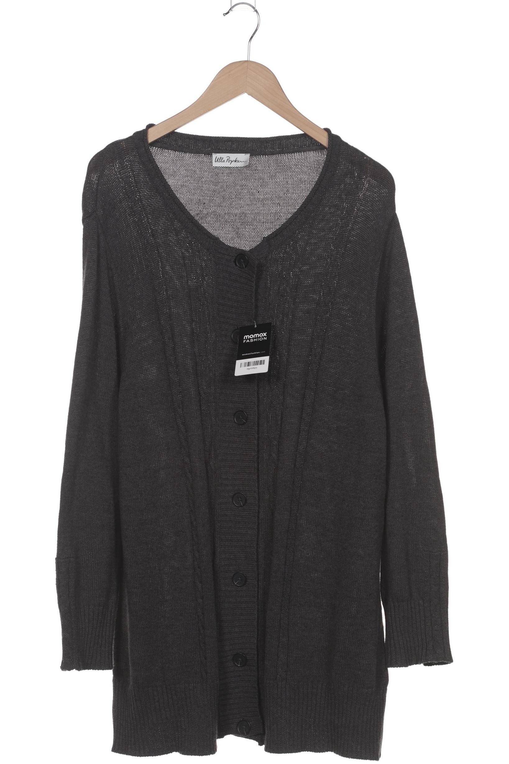 

Ulla Popken Damen Strickjacke, grau, Gr. 50