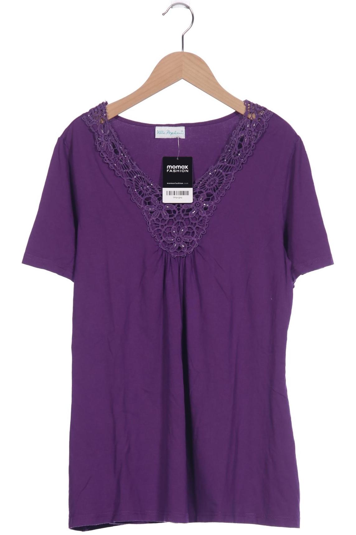 

Ulla Popken Damen T-Shirt, flieder, Gr. 38