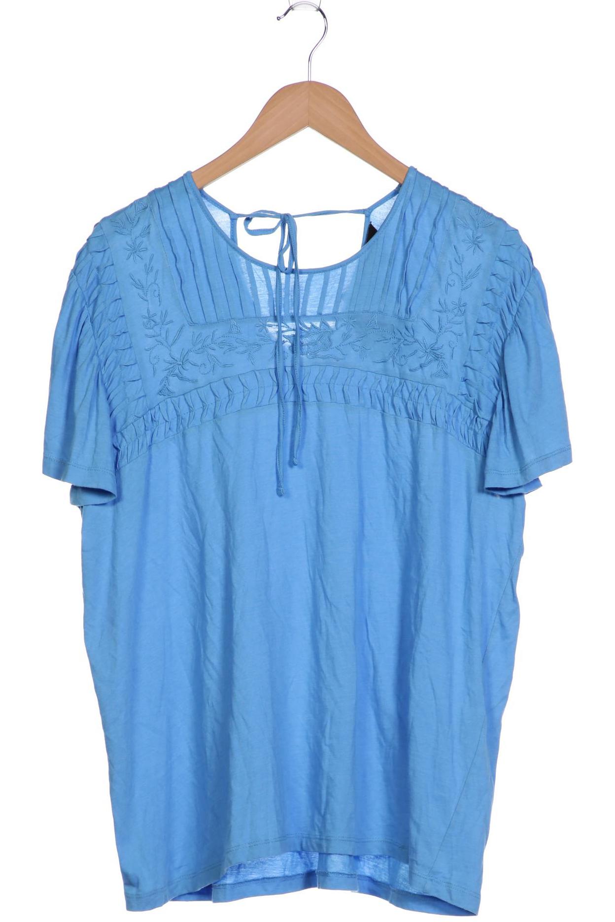 

Ulla Popken Damen T-Shirt, blau, Gr. 42
