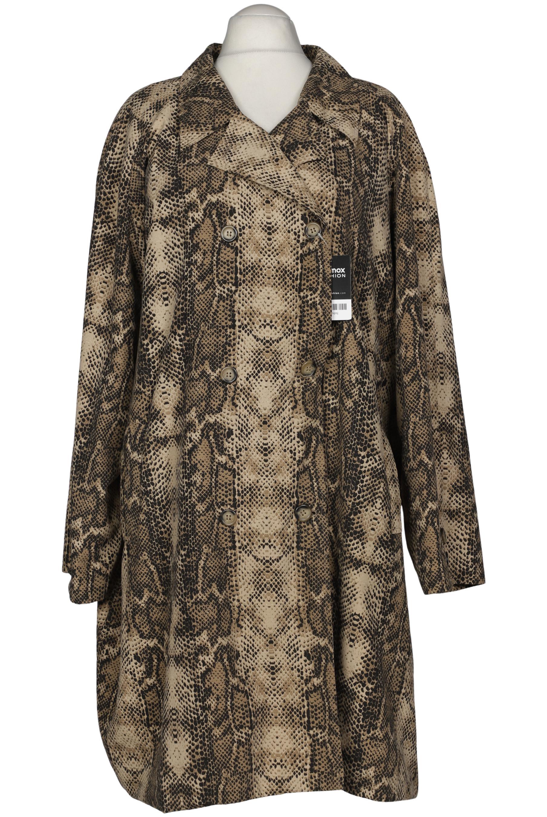 

Ulla Popken Damen Mantel, beige, Gr. 58