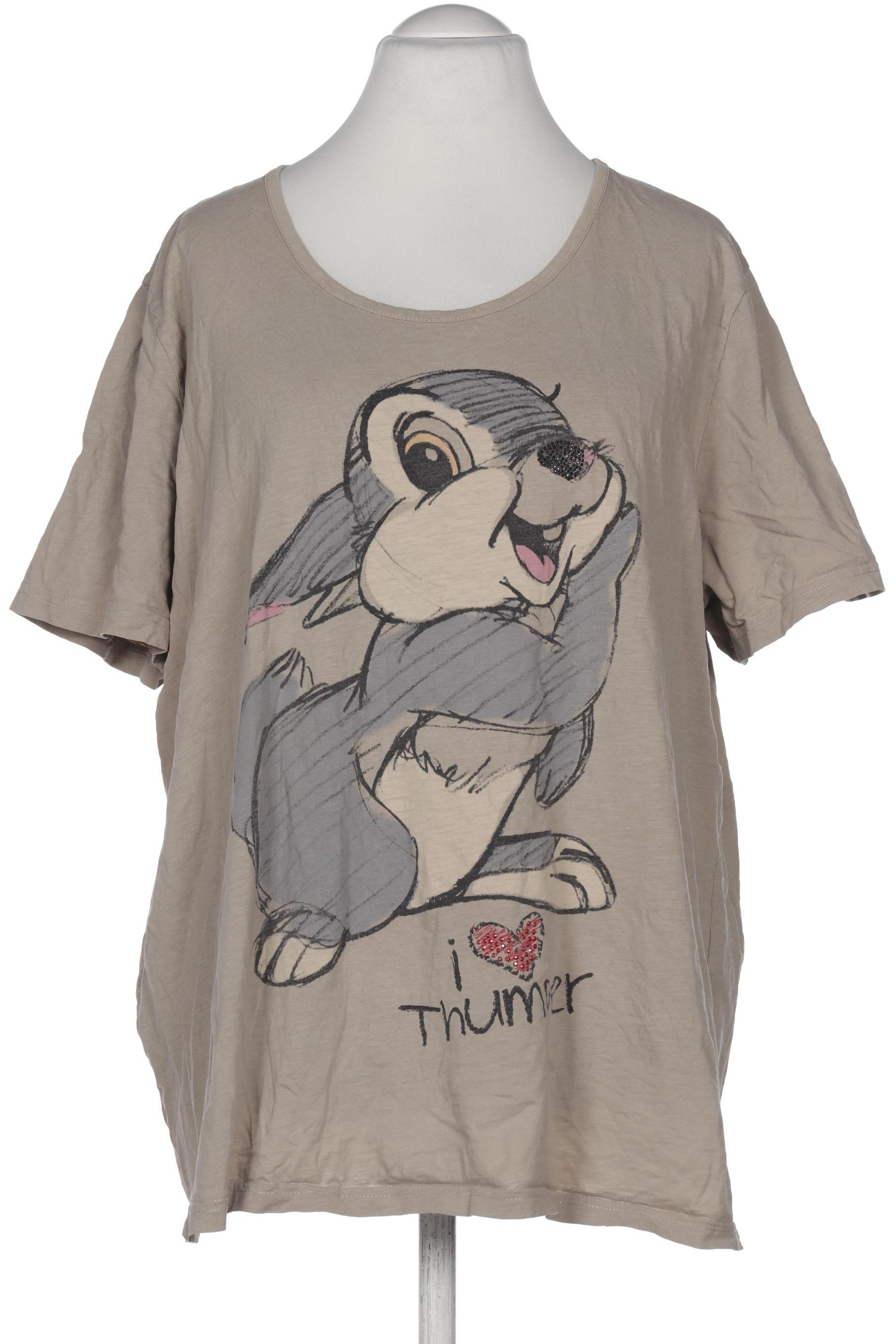 

Ulla Popken Damen T-Shirt, beige, Gr. 54