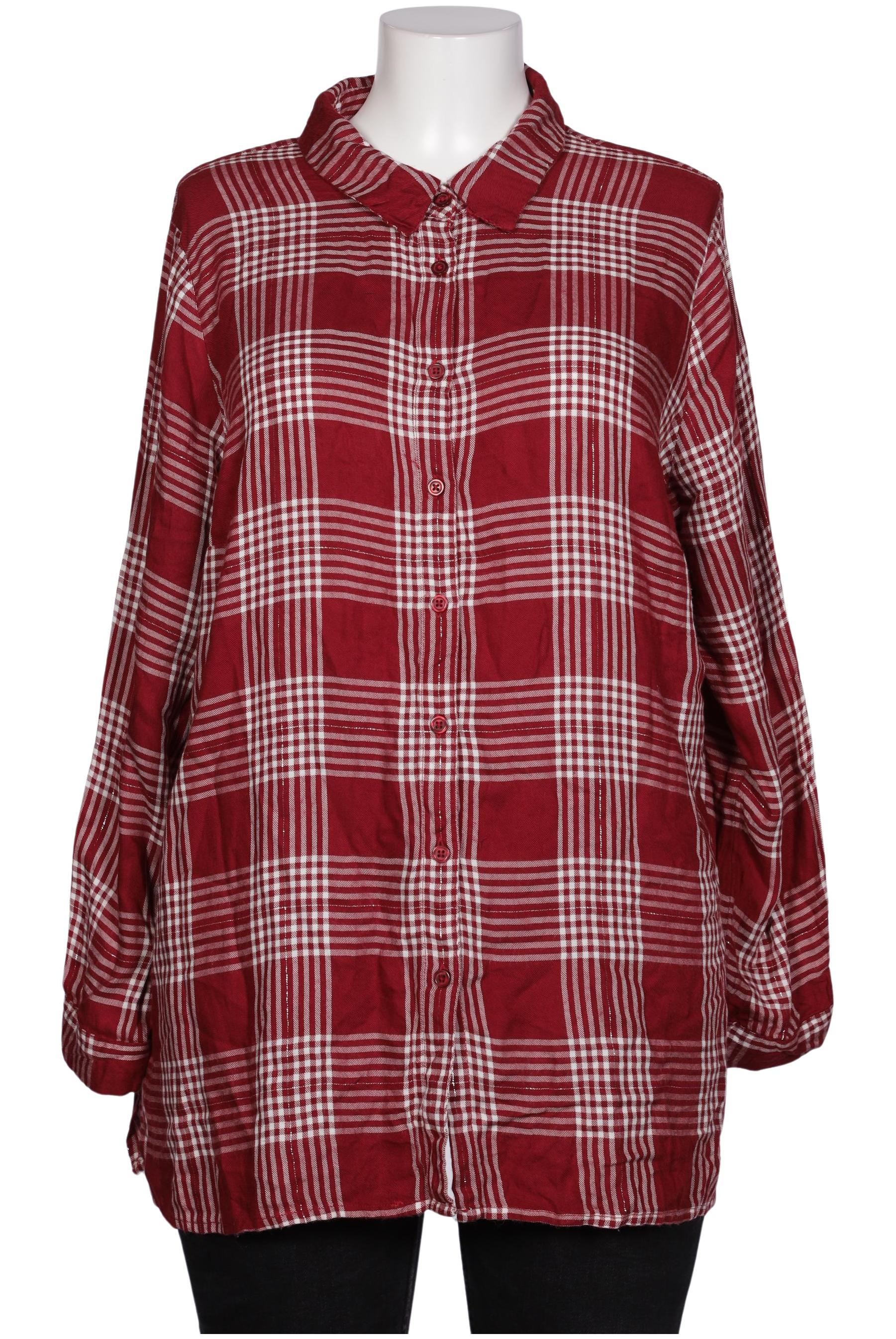 

Ulla Popken Damen Bluse, bordeaux, Gr. 46