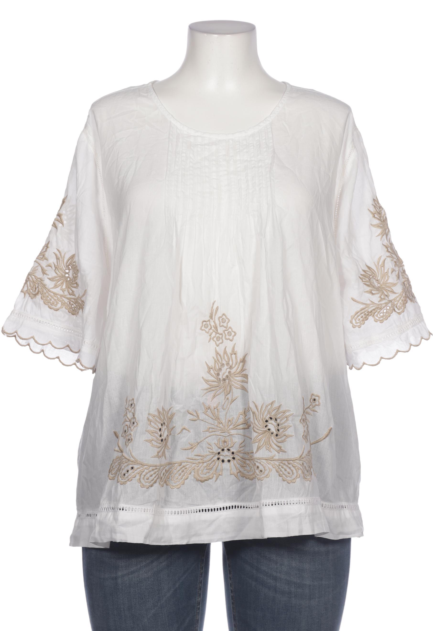 

Ulla Popken Damen Bluse, weiß, Gr. 50