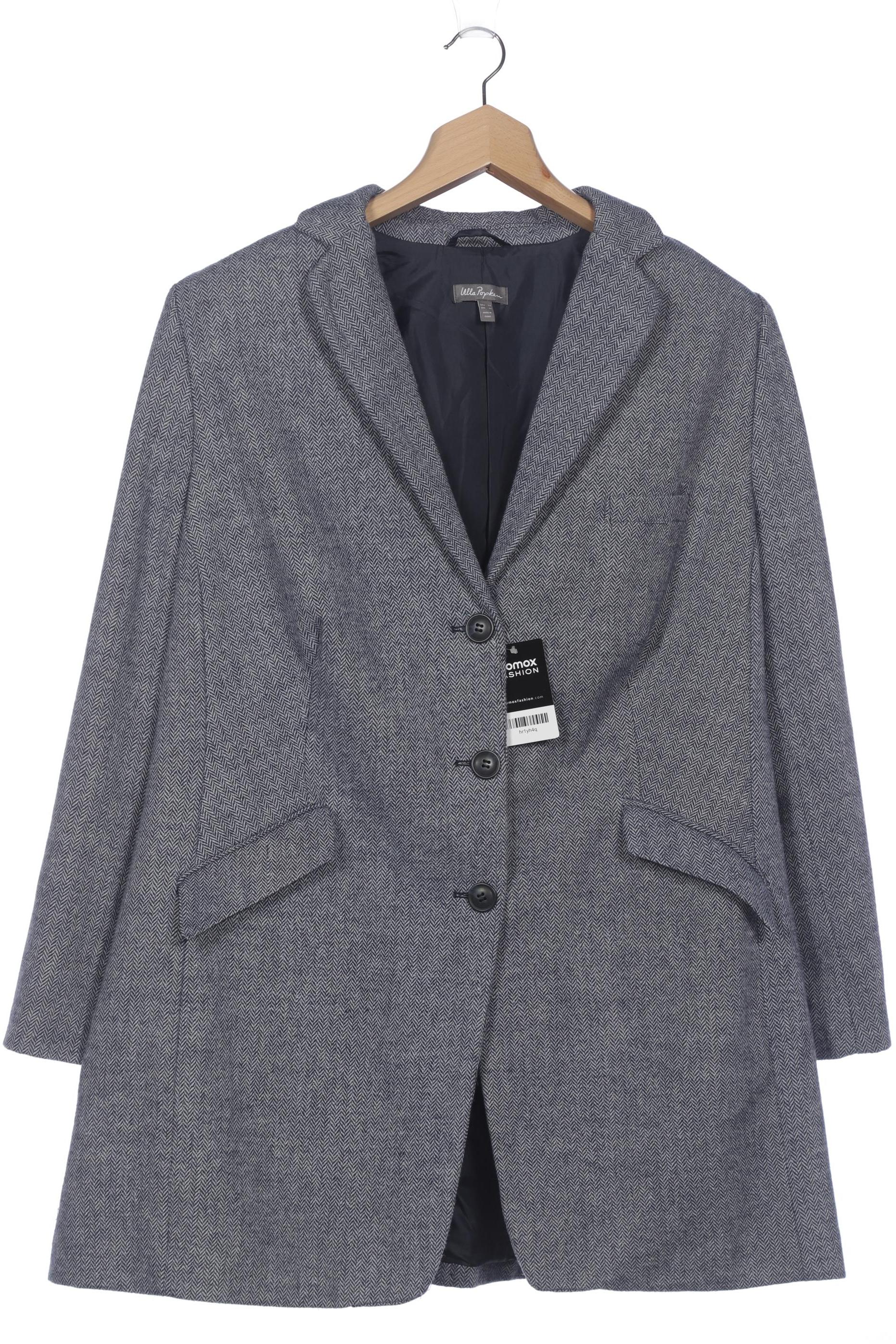 

Ulla Popken Damen Blazer, blau, Gr. 56