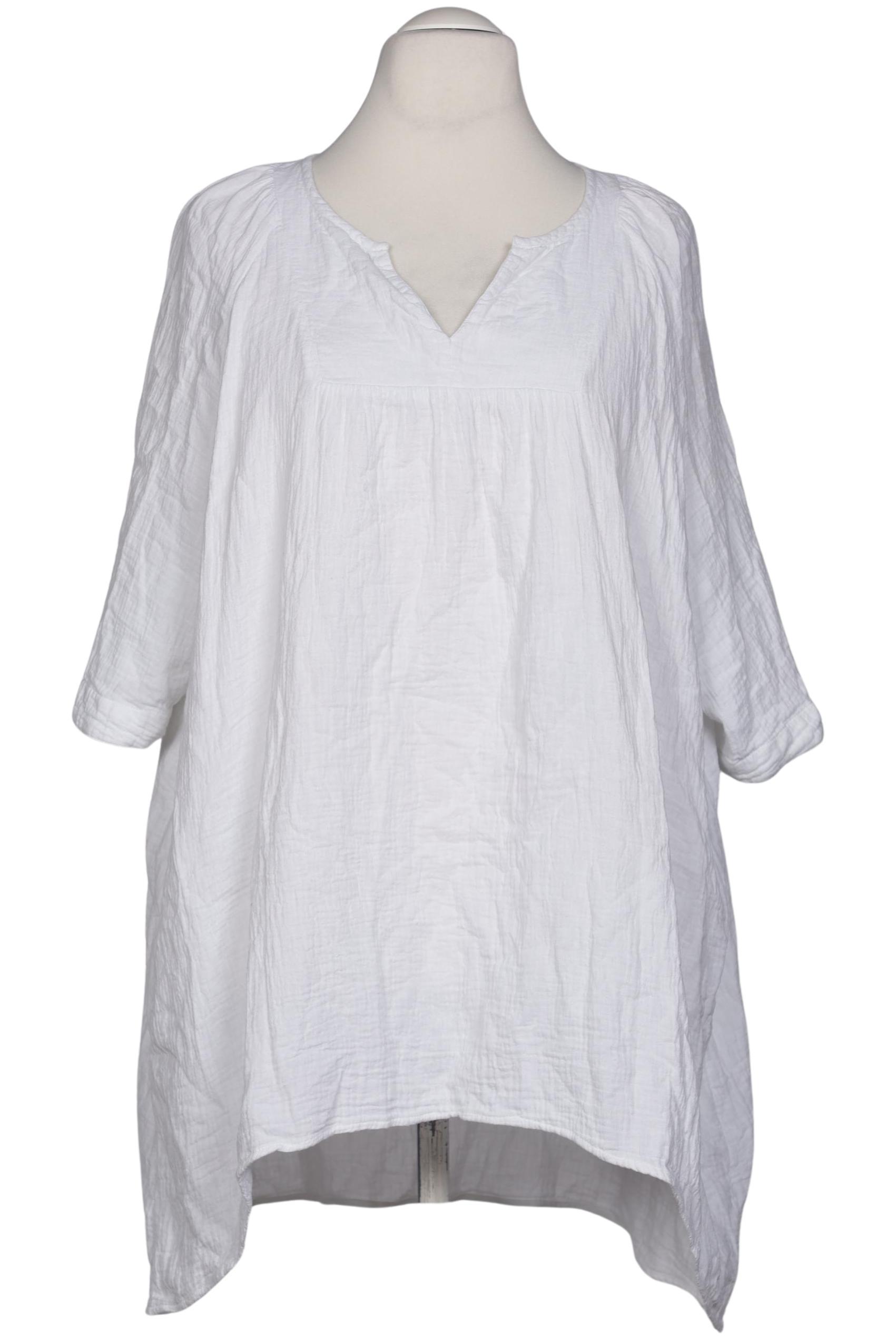 

Ulla Popken Damen Bluse, weiß, Gr. 54