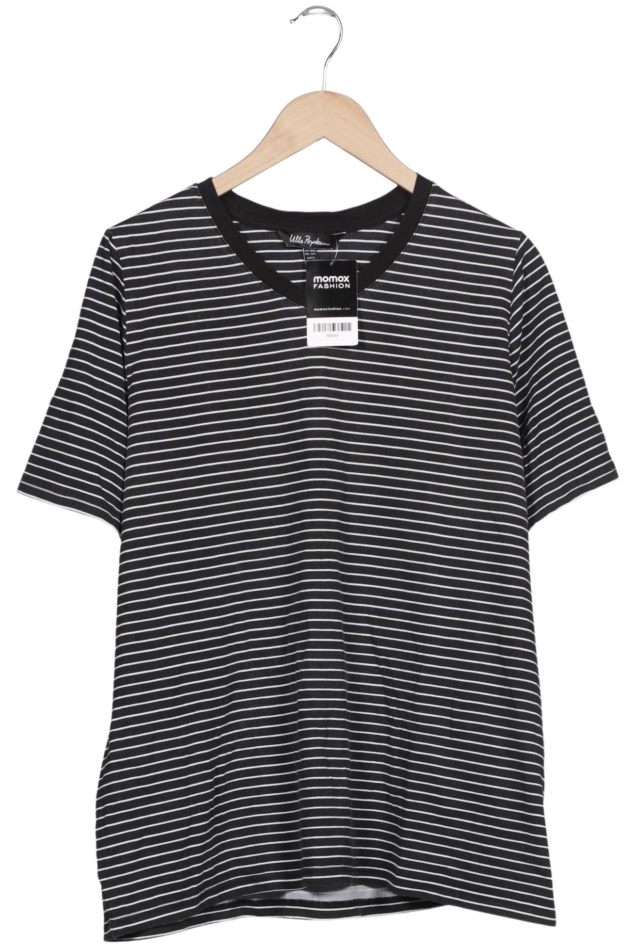 

Ulla Popken Damen T-Shirt, schwarz, Gr. 48