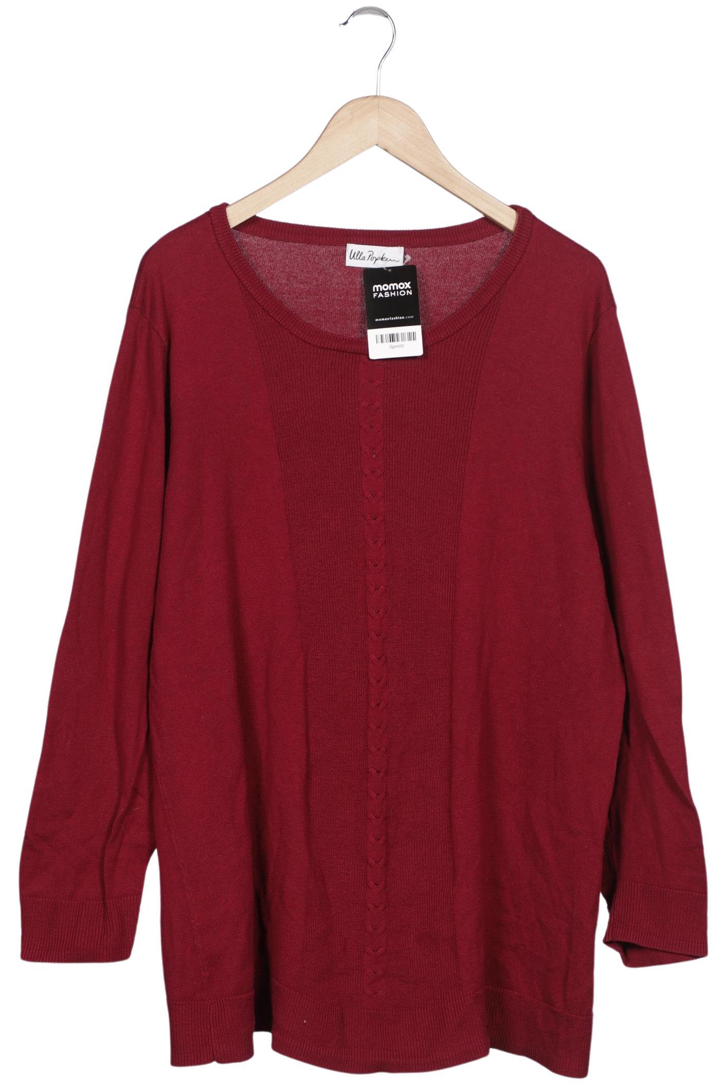 

Ulla Popken Damen Pullover, bordeaux, Gr. 50