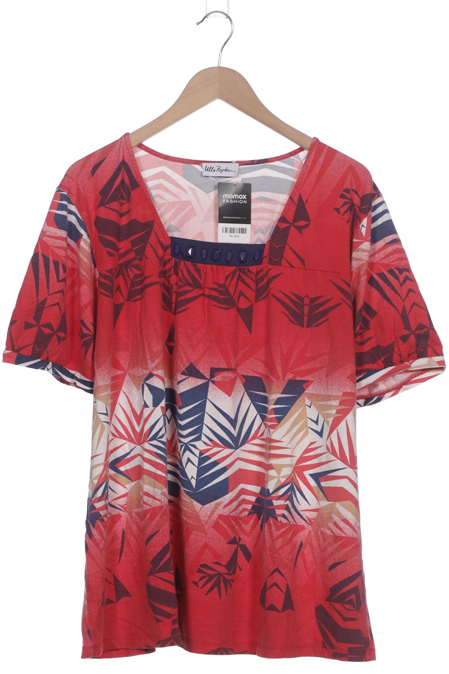 

Ulla Popken Damen T-Shirt, rot, Gr. 50