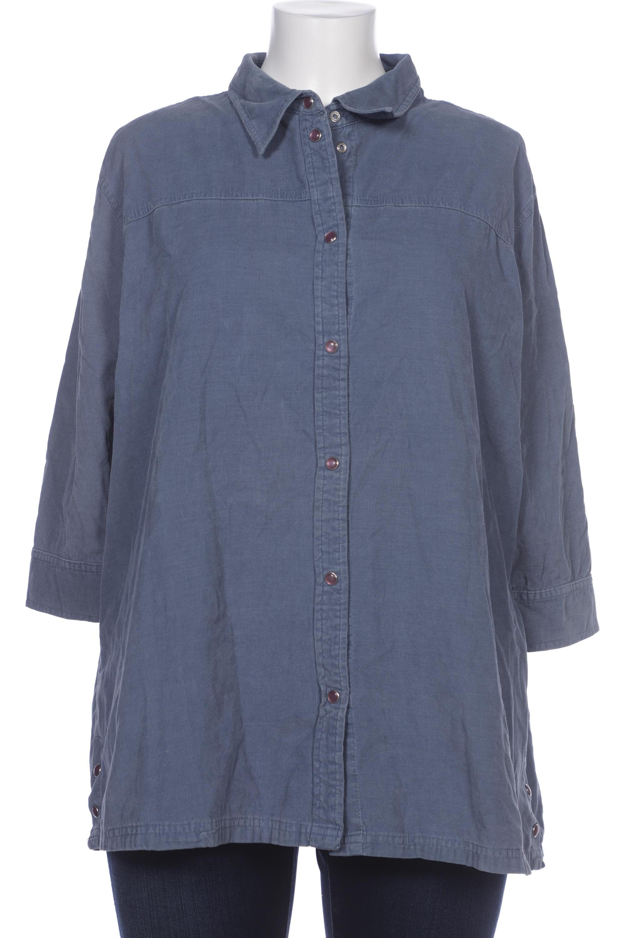 

Ulla Popken Damen Bluse, blau, Gr. 46