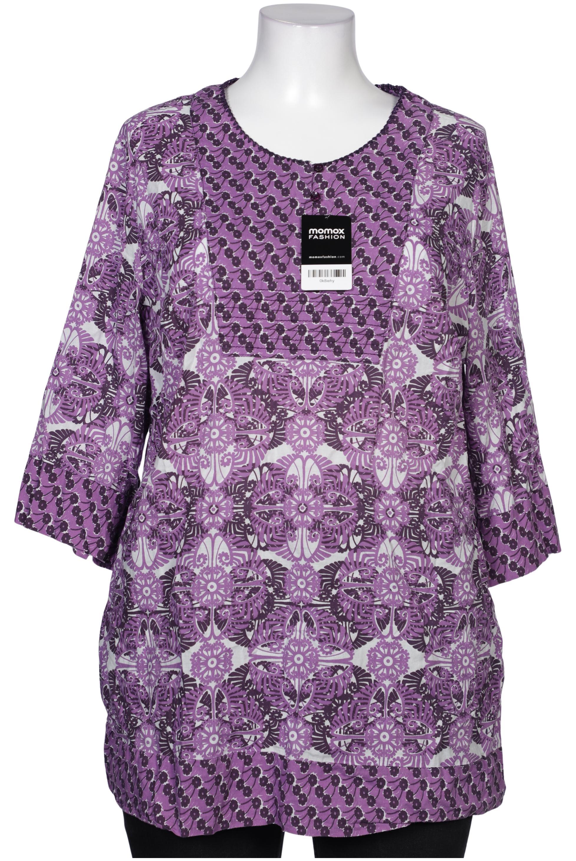 

Ulla Popken Damen Bluse, flieder, Gr. 46