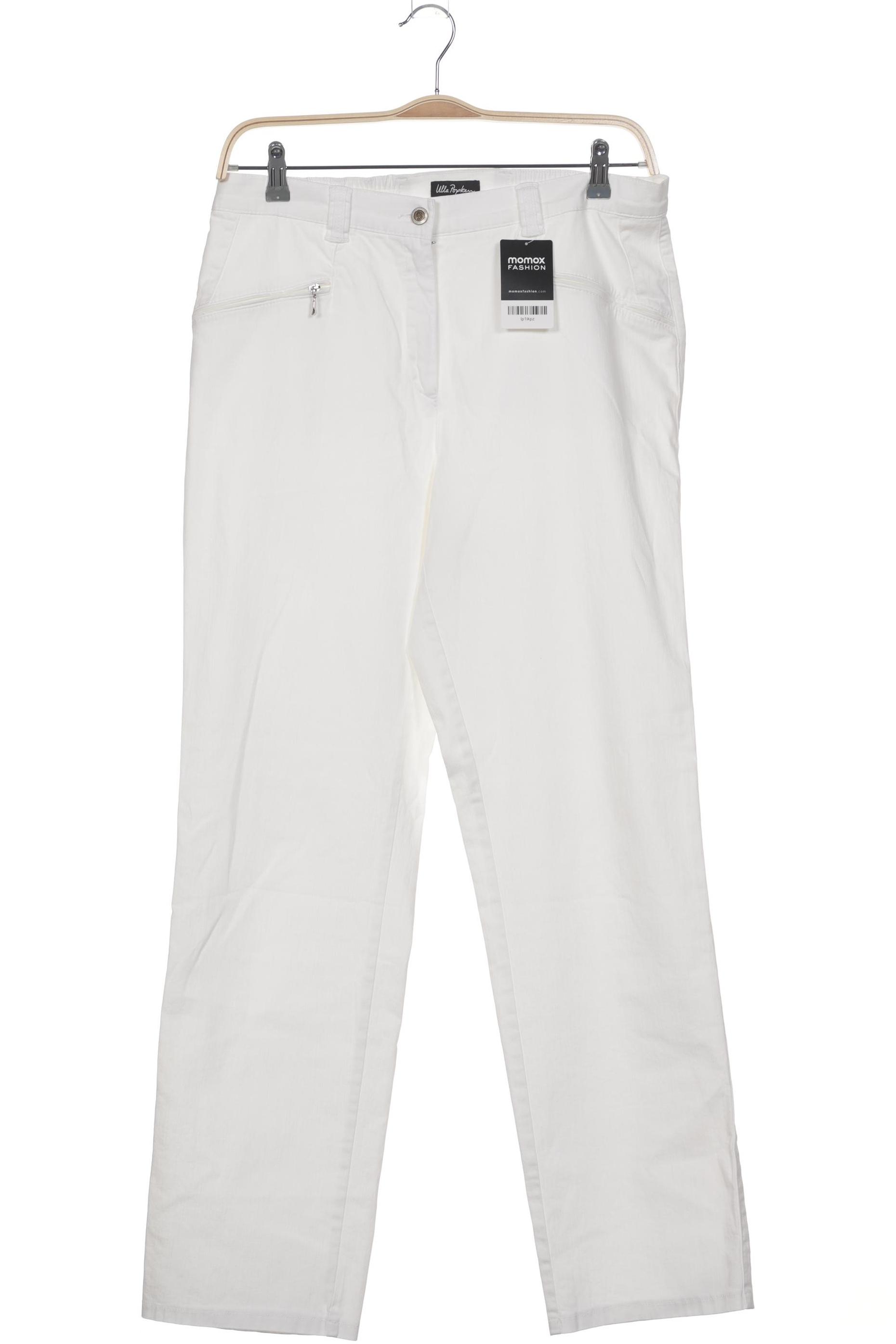 

Ulla Popken Damen Stoffhose, weiß, Gr. 42