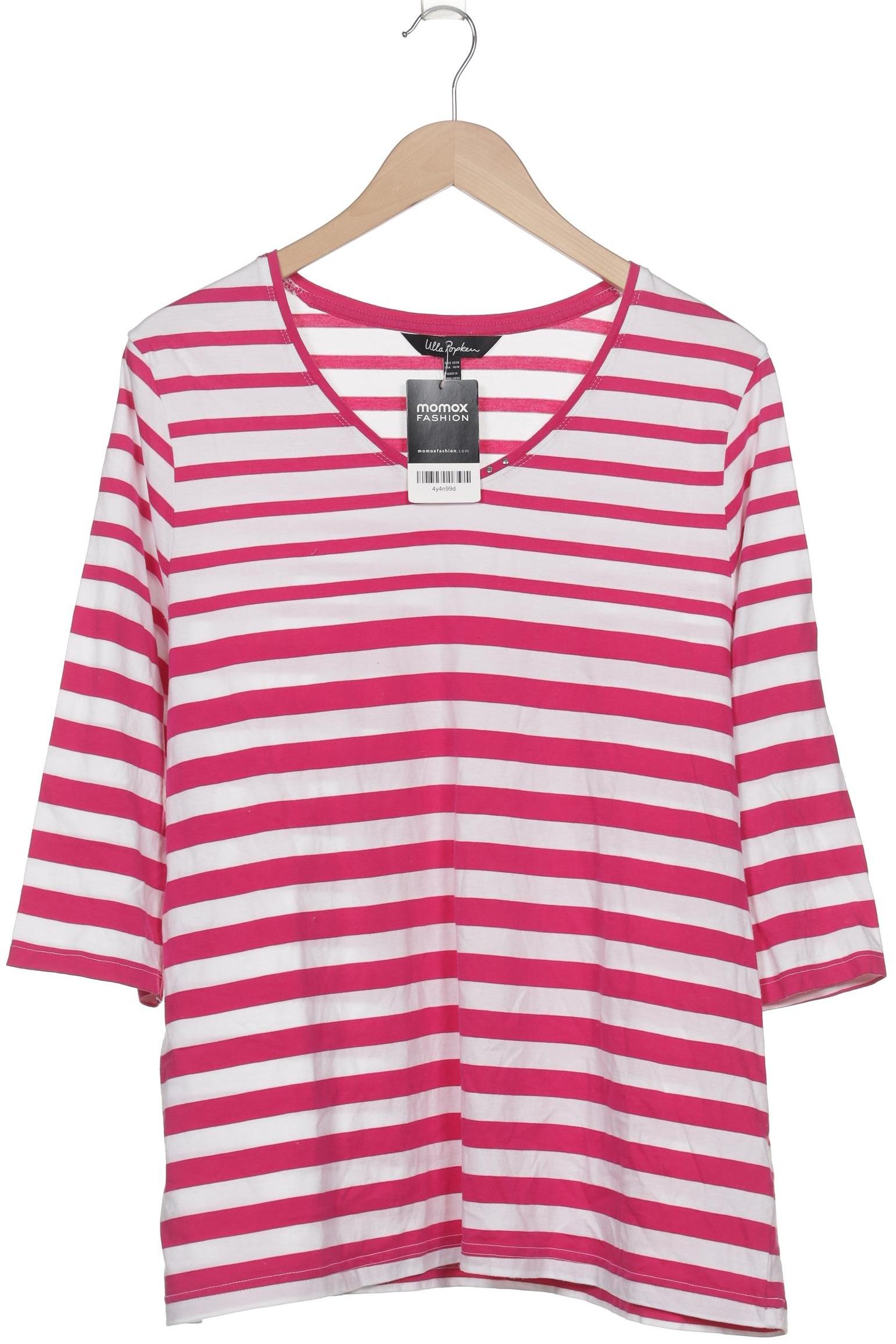 

Ulla Popken Damen Langarmshirt, pink, Gr. 46