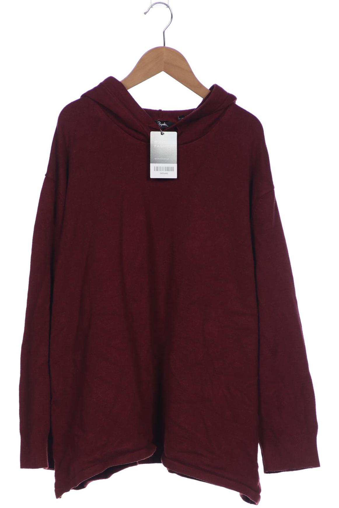 

Ulla Popken Damen Kapuzenpullover, bordeaux, Gr. 50