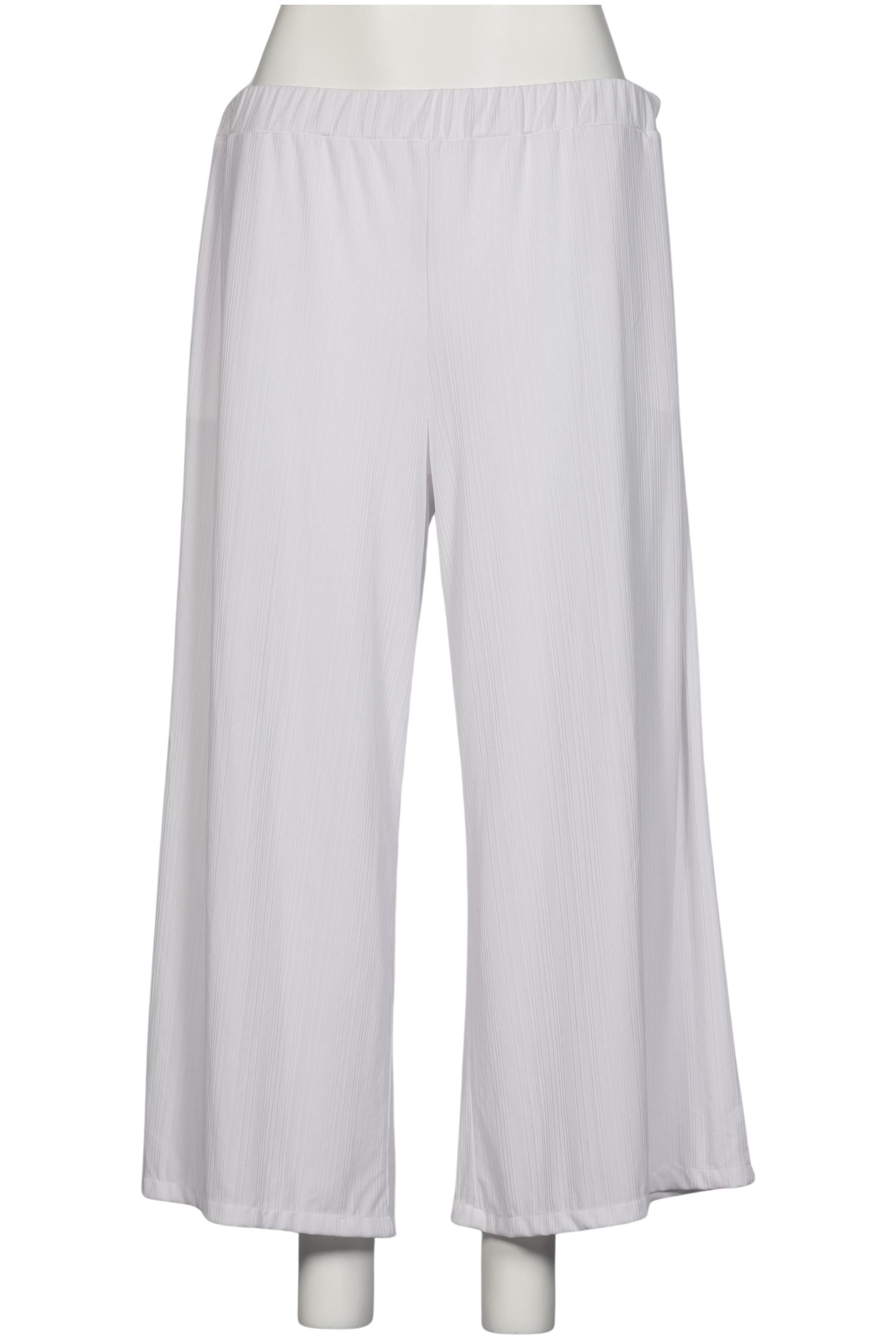 

Ulla Popken Damen Stoffhose, weiß, Gr. 46