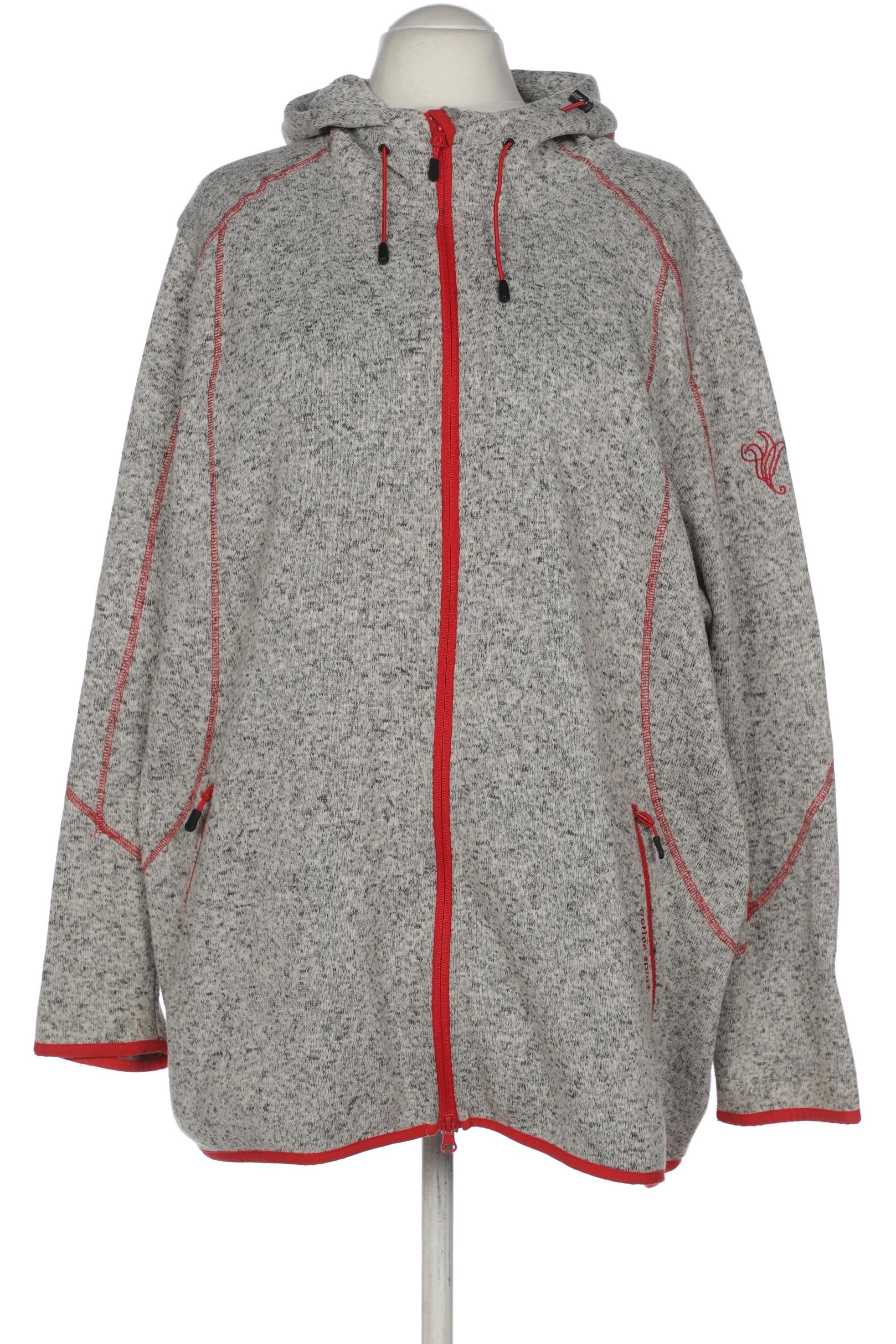 

Ulla Popken Damen Kapuzenpullover, grau, Gr. 54