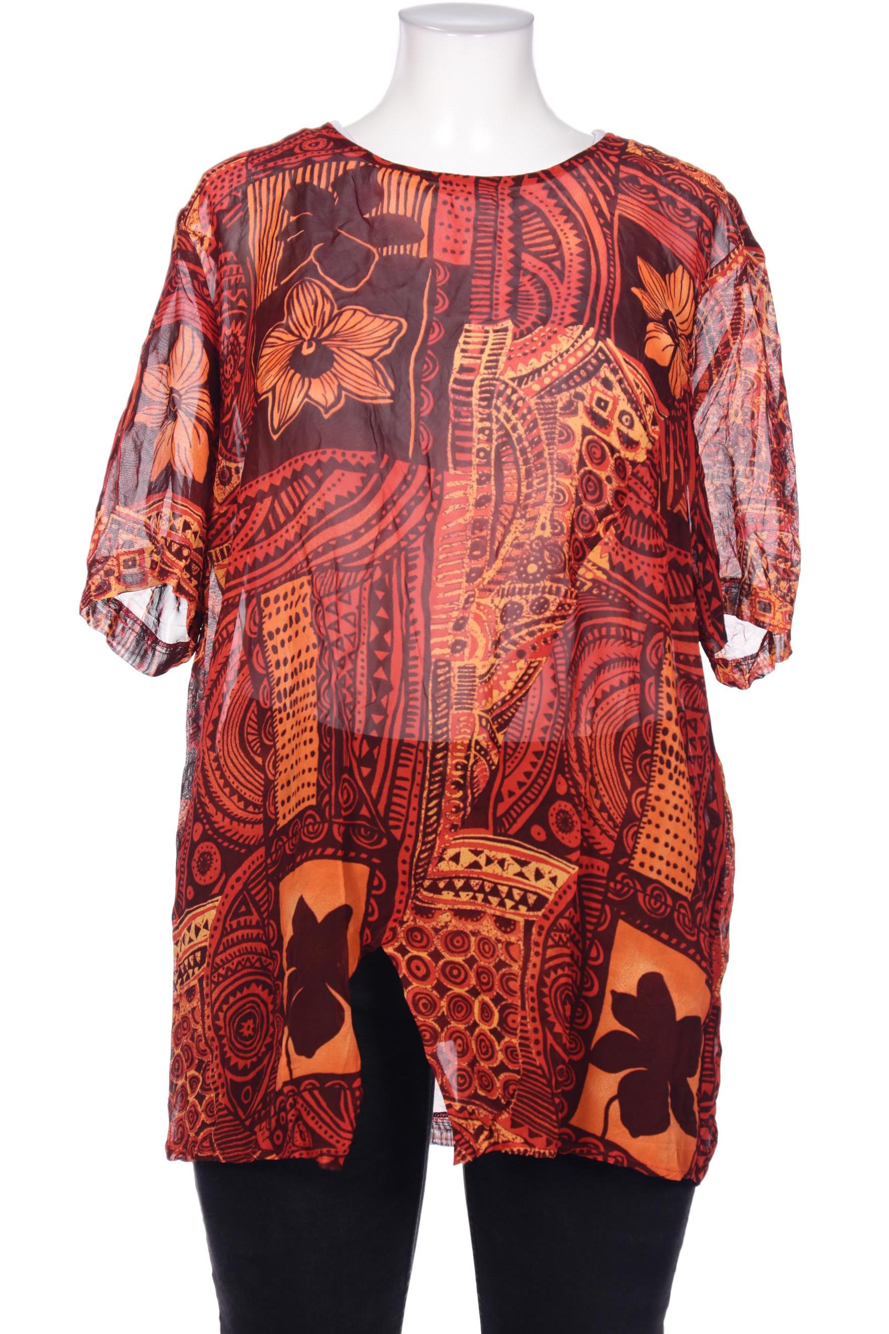 

Ulla Popken Damen Bluse, orange, Gr. 46