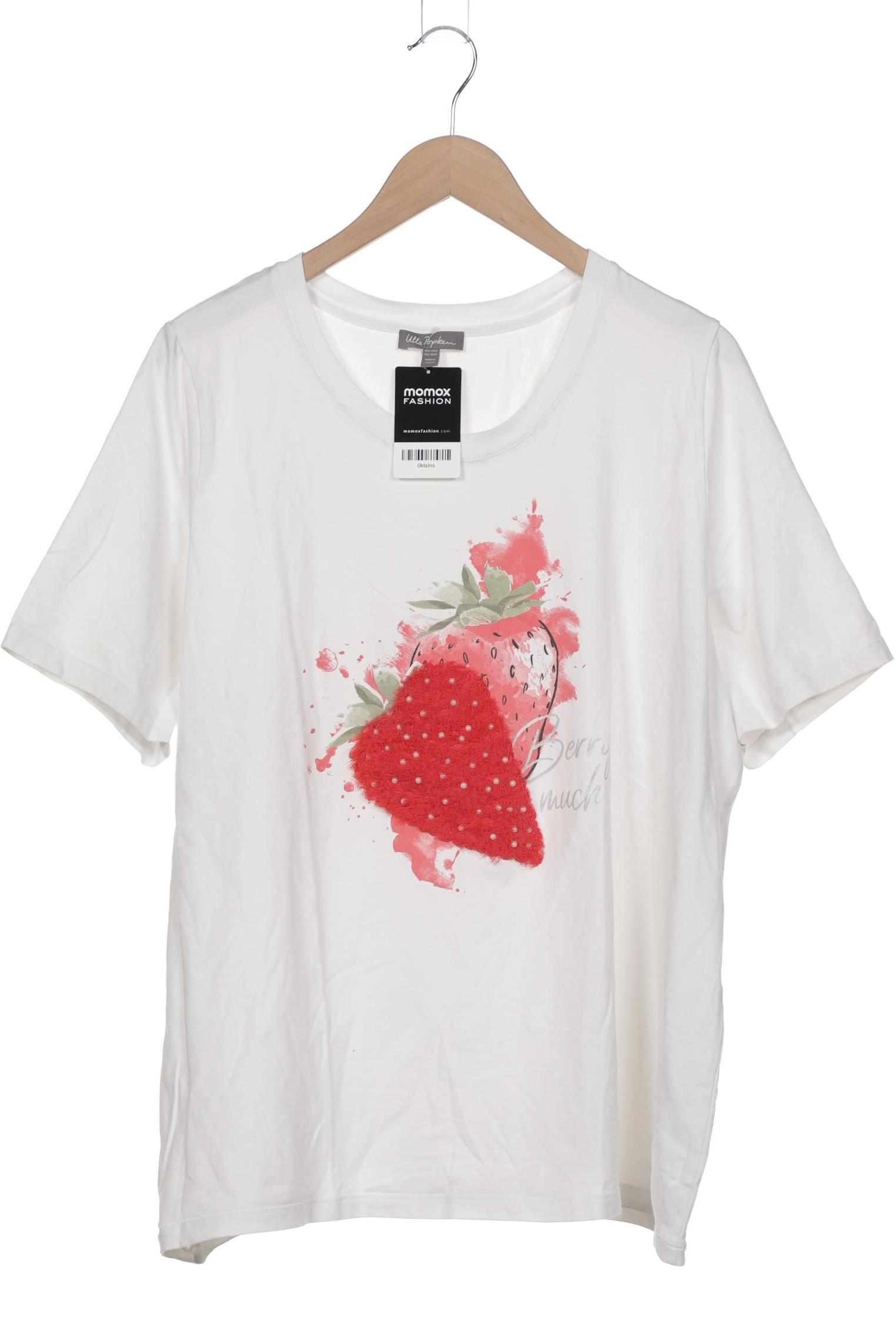

Ulla Popken Damen T-Shirt, weiß, Gr. 50