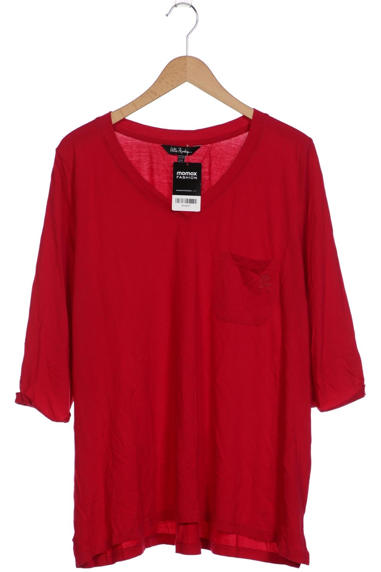 

Ulla Popken Damen Langarmshirt, rot, Gr. 50