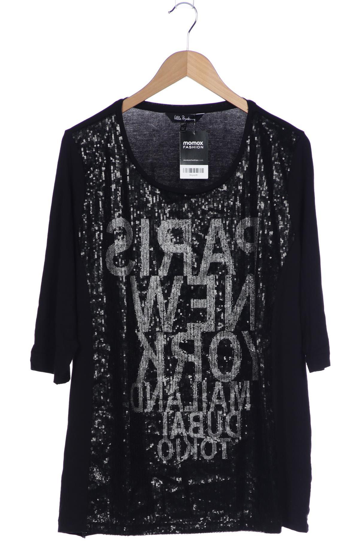 

Ulla Popken Damen T-Shirt, schwarz, Gr. 46