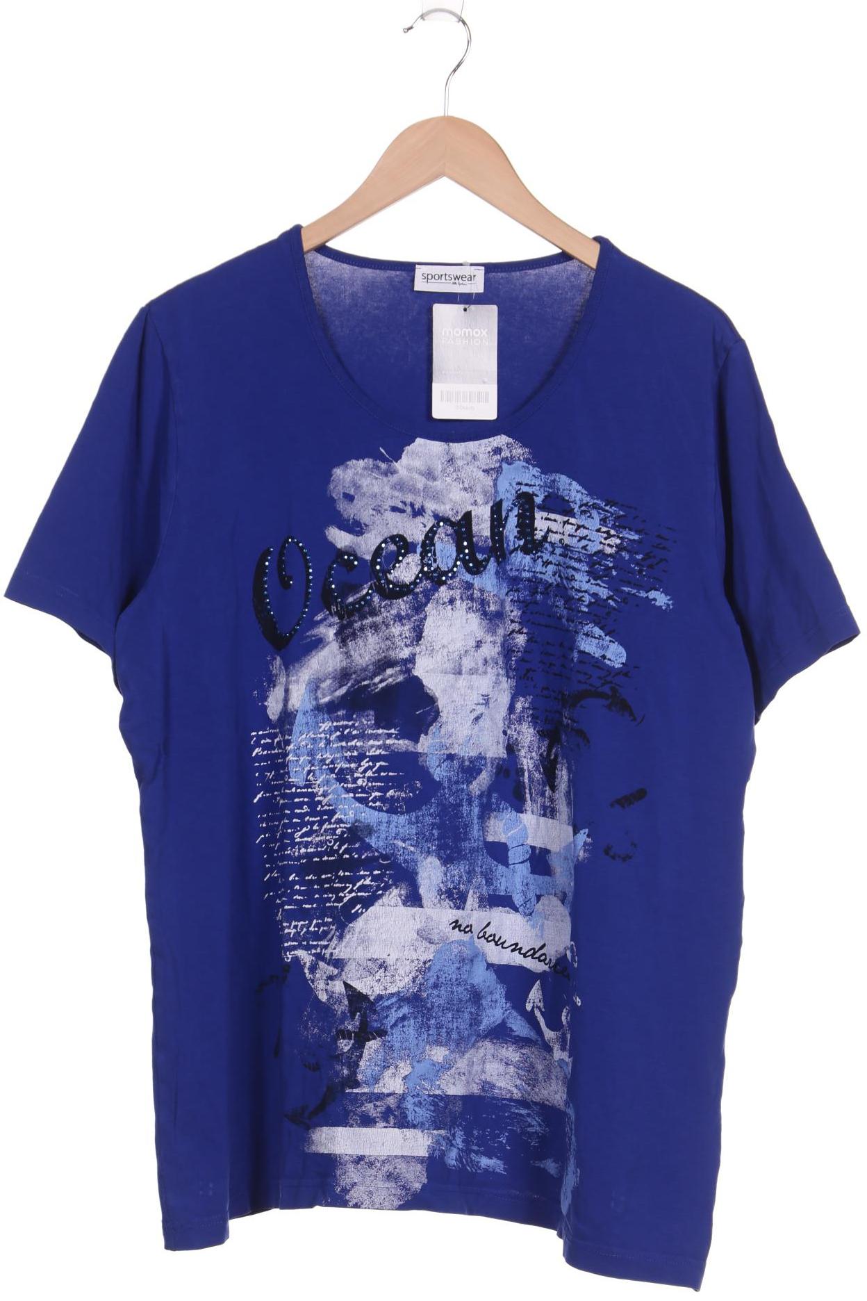

Ulla Popken Damen T-Shirt, marineblau