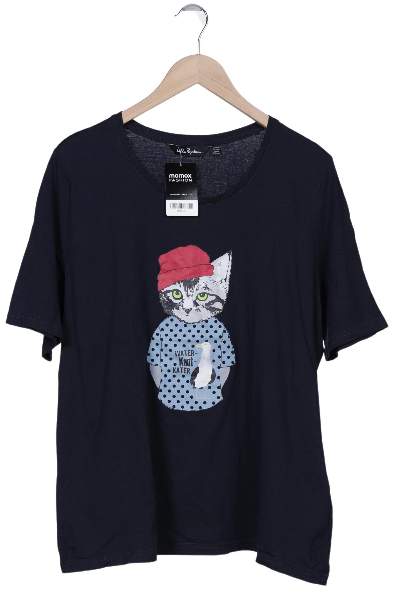 

Ulla Popken Damen T-Shirt, marineblau, Gr. 46