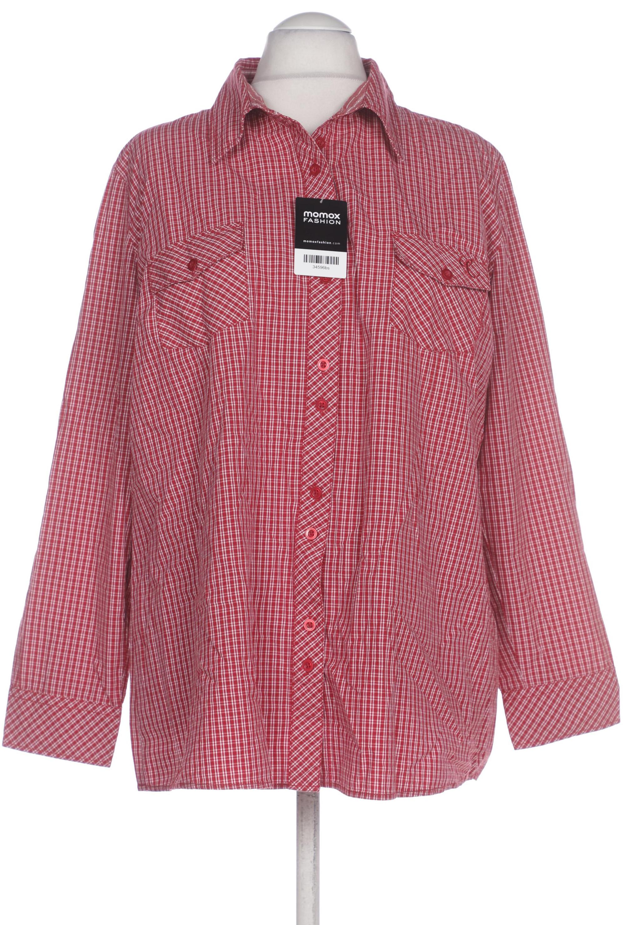 

Ulla Popken Damen Bluse, rot, Gr. 52