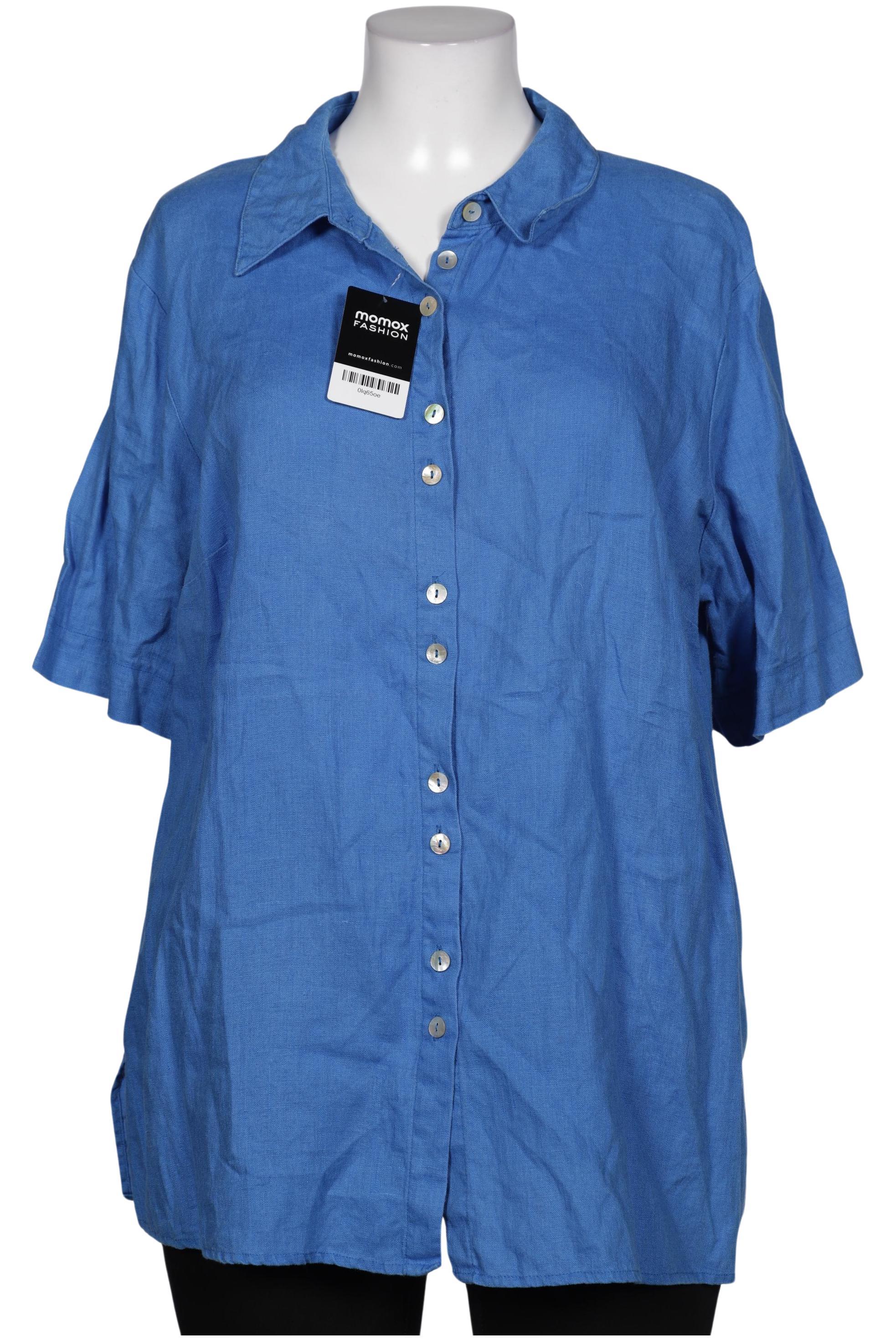 

Ulla Popken Damen Bluse, blau, Gr. 46