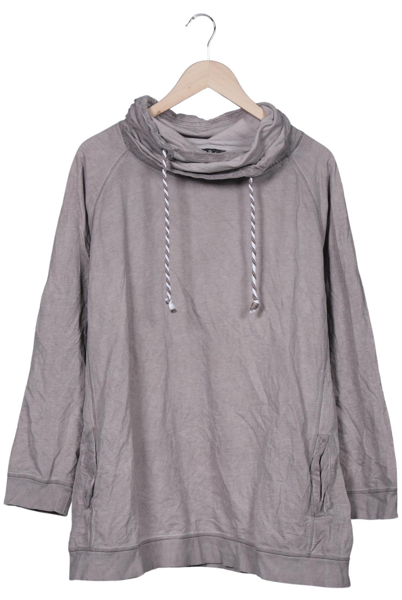 

Ulla Popken Damen Sweatshirt, grau, Gr. 50