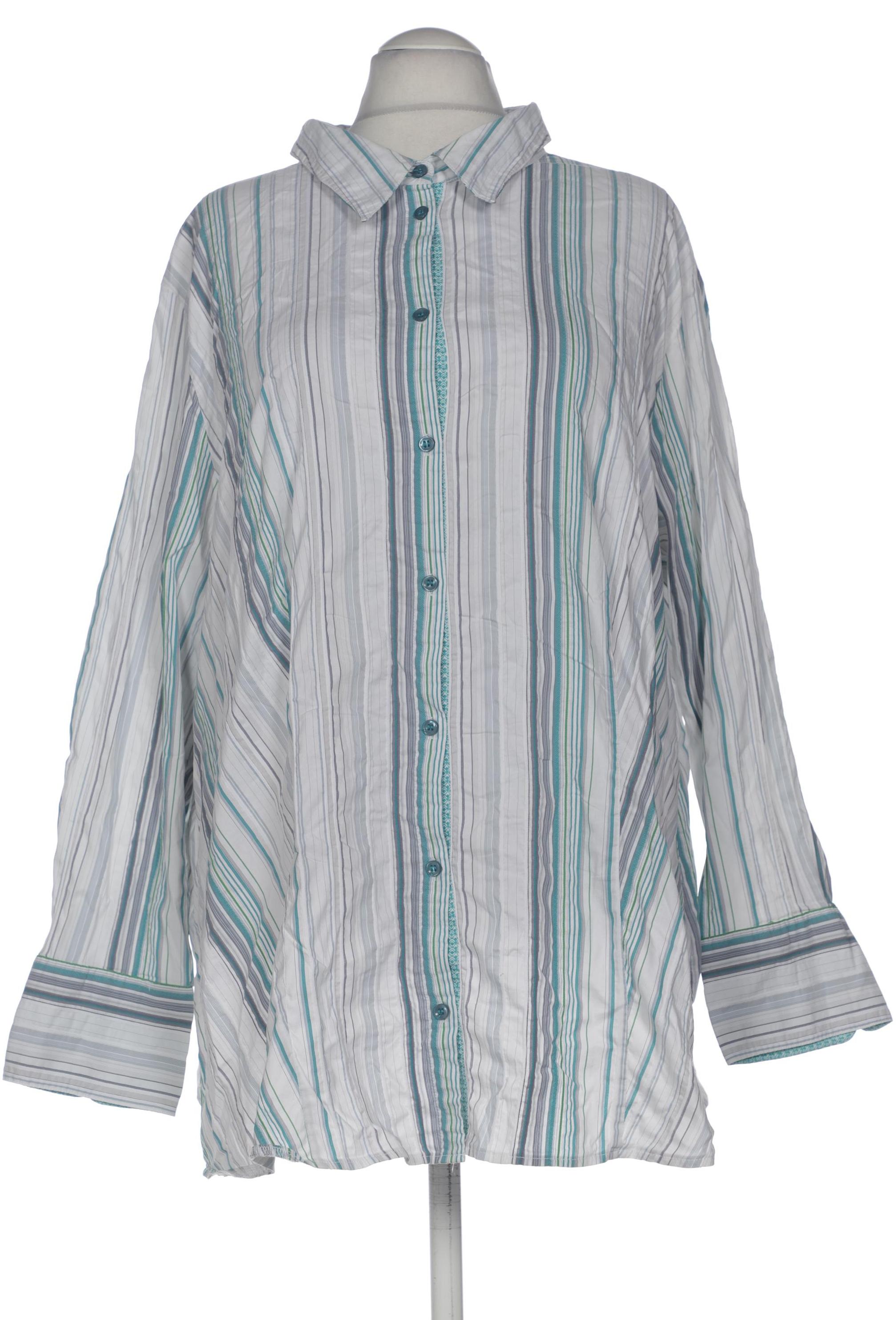 

Ulla Popken Damen Bluse, blau, Gr. 58