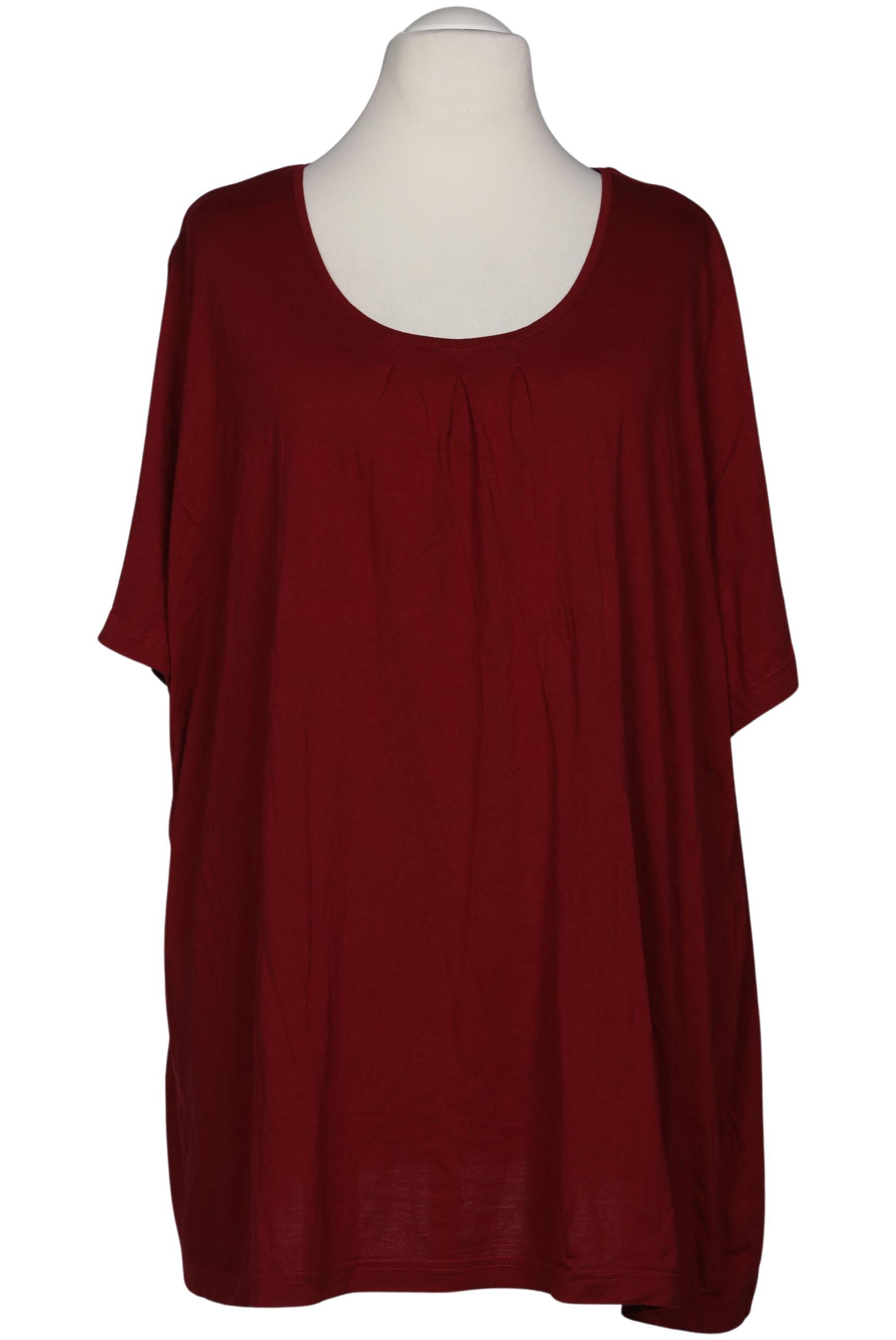 

Ulla Popken Damen T-Shirt, rot, Gr. 58