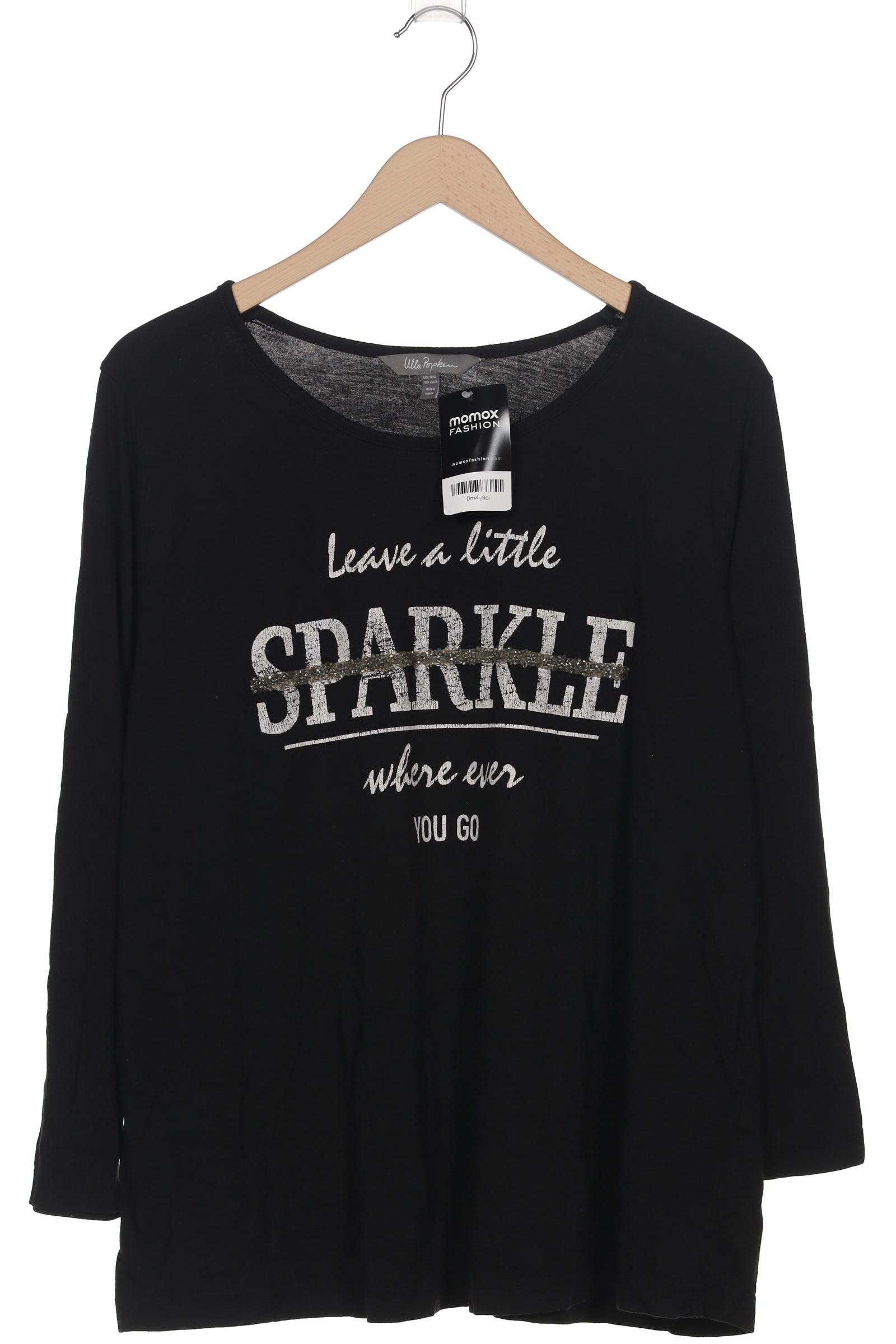 

Ulla Popken Damen Langarmshirt, schwarz, Gr. 50