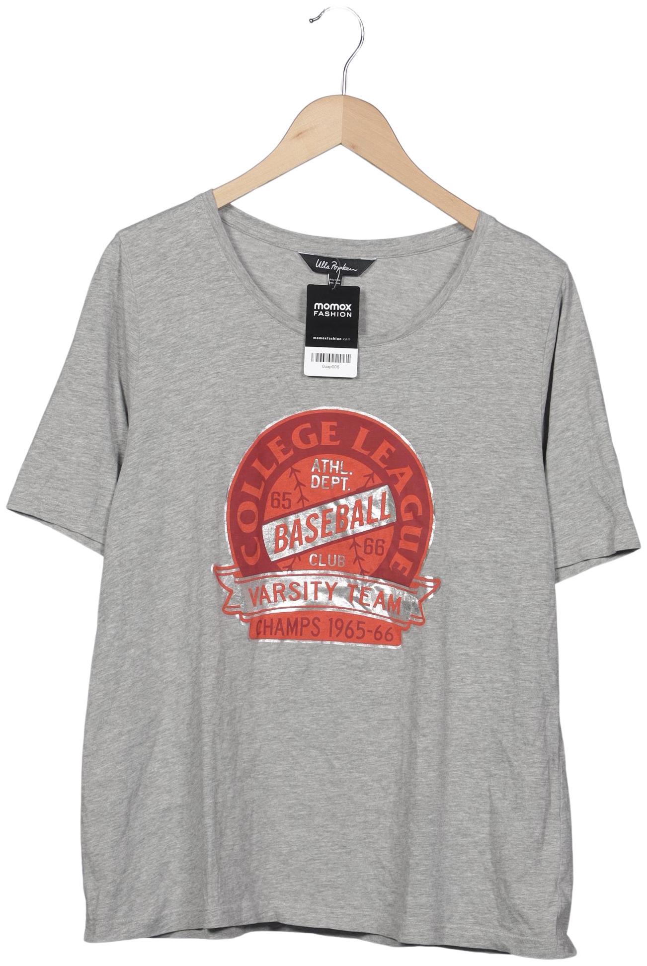 

Ulla Popken Damen T-Shirt, grau, Gr. 42