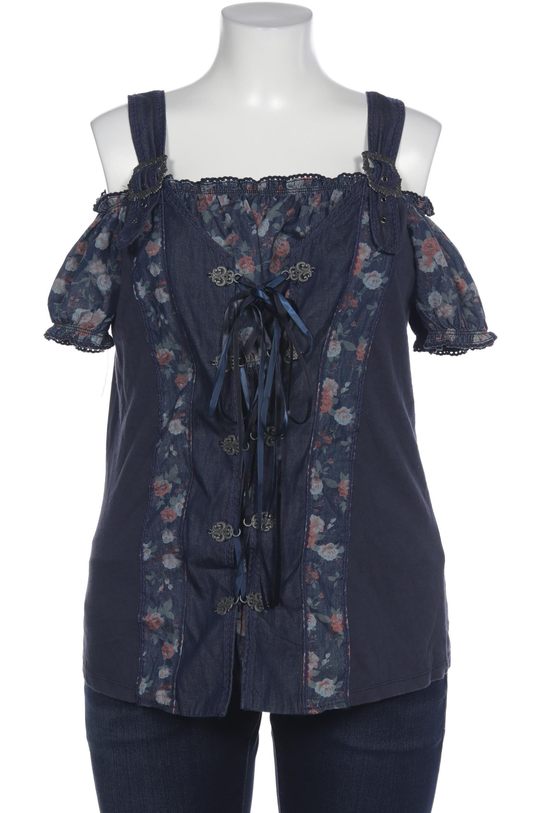 

Ulla Popken Damen Top, marineblau, Gr. 42