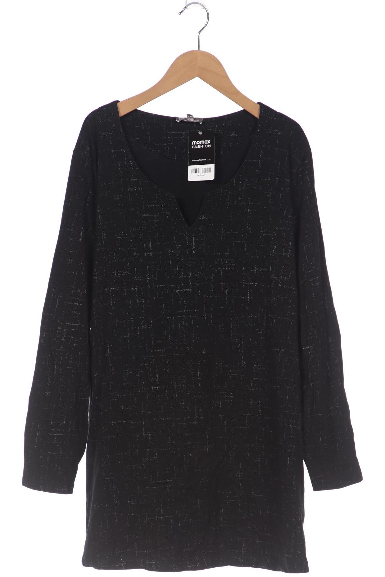 

Ulla Popken Damen Langarmshirt, schwarz, Gr. 50