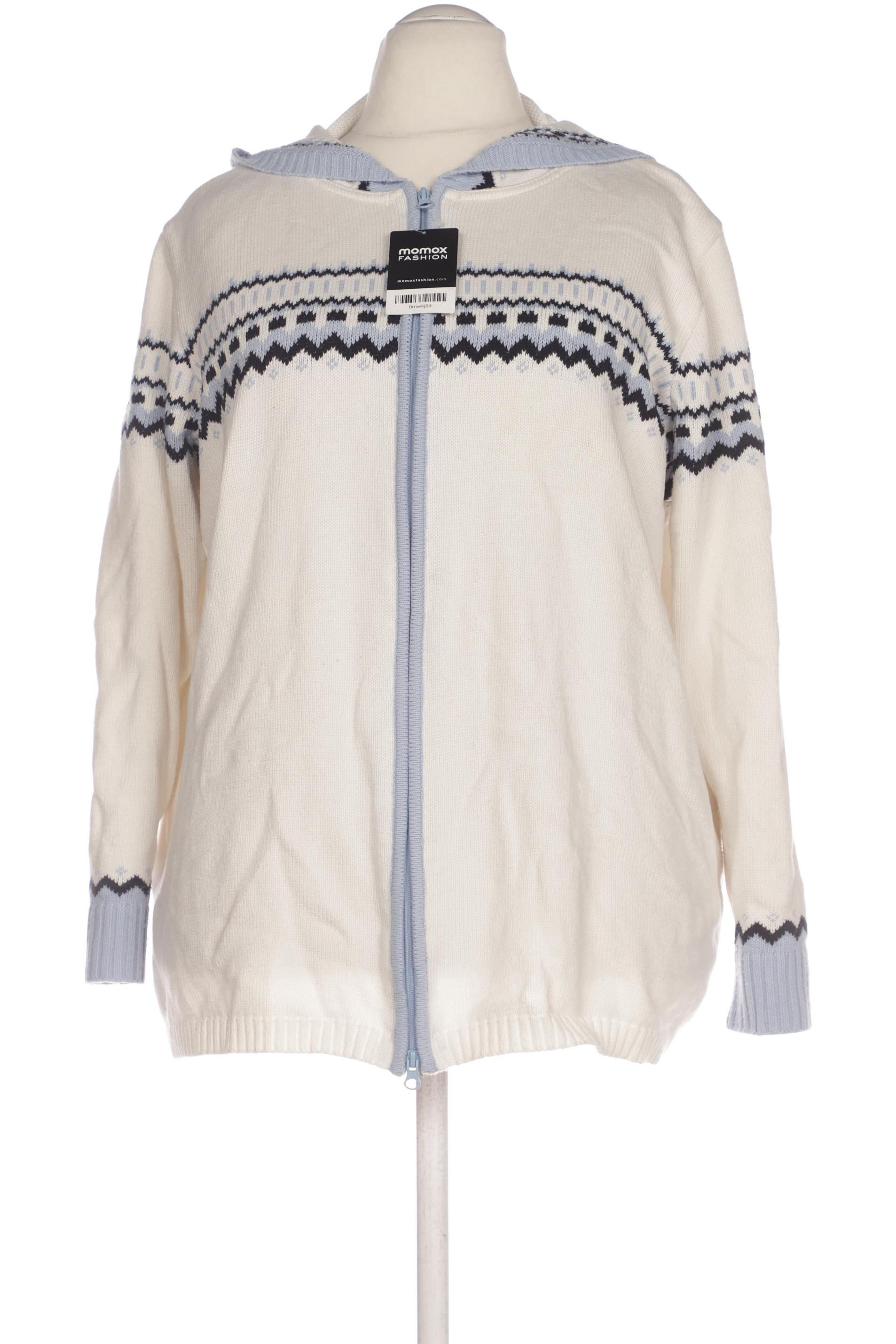 

Ulla Popken Damen Strickjacke, weiß
