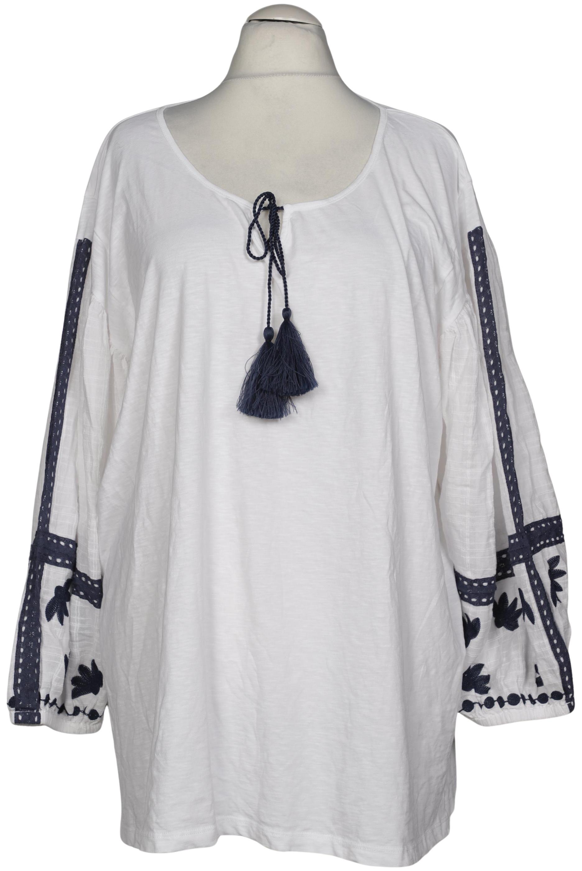 

Ulla Popken Damen Bluse, weiß, Gr. 54