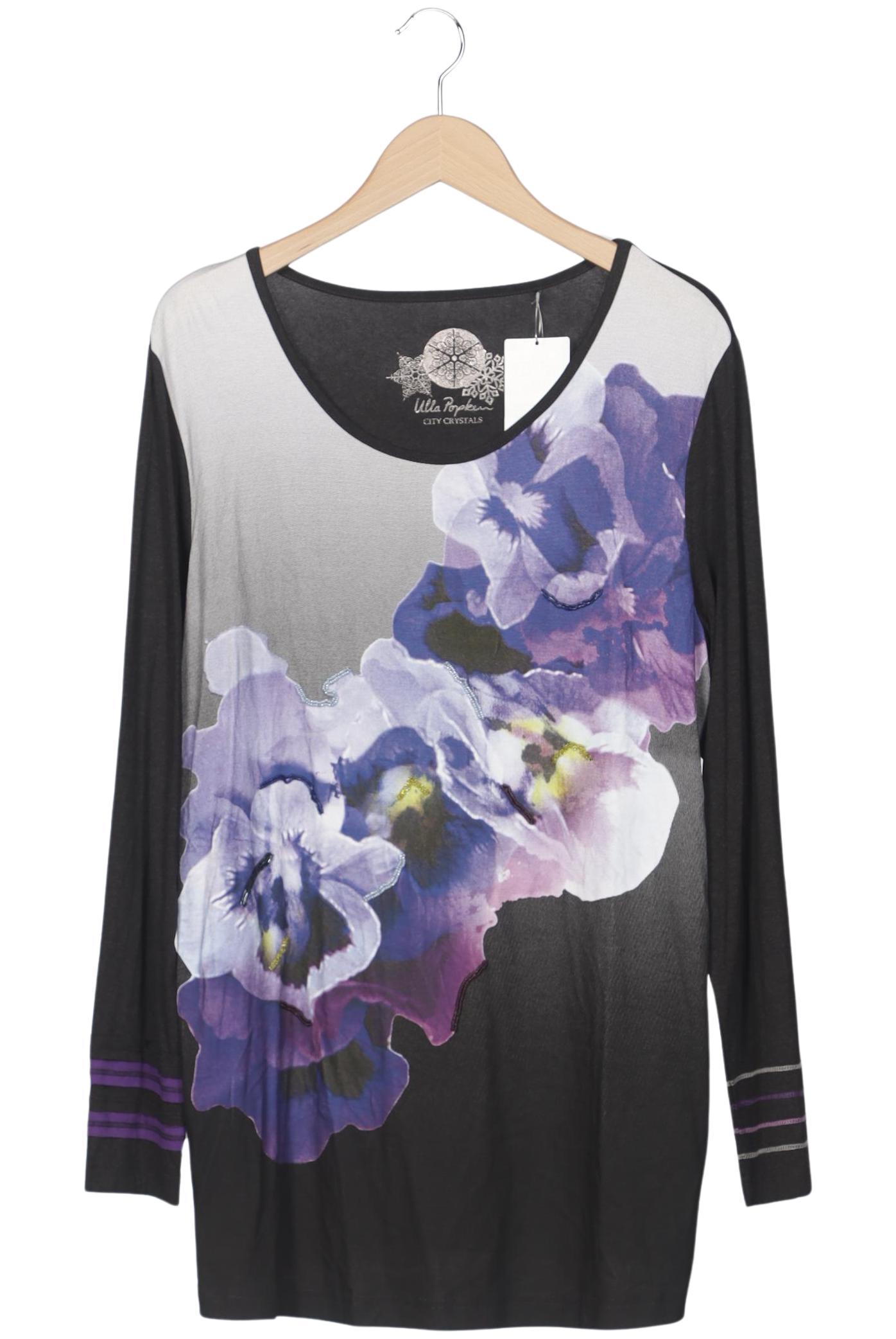 

Ulla Popken Damen Langarmshirt, mehrfarbig, Gr. 42