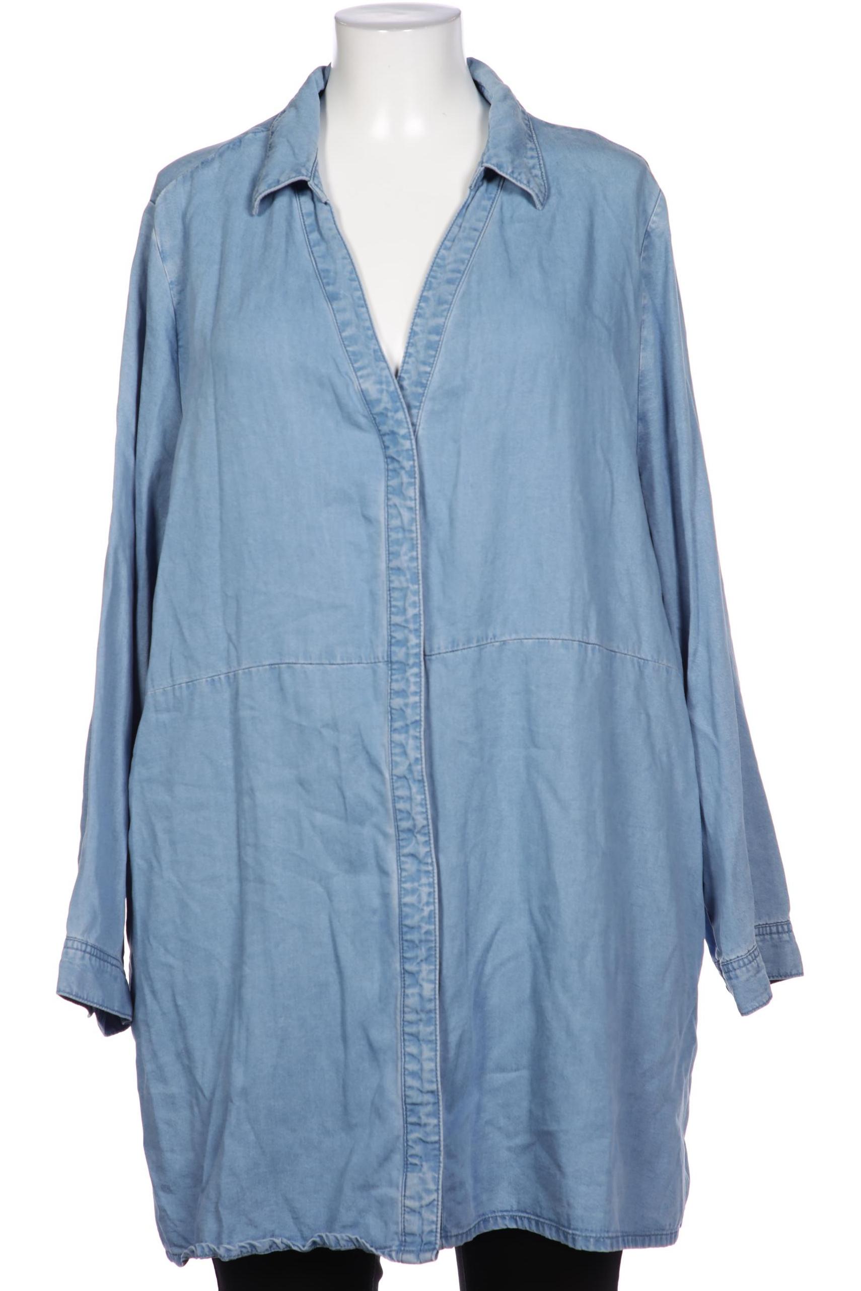 

Ulla Popken Damen Bluse, blau, Gr. 50